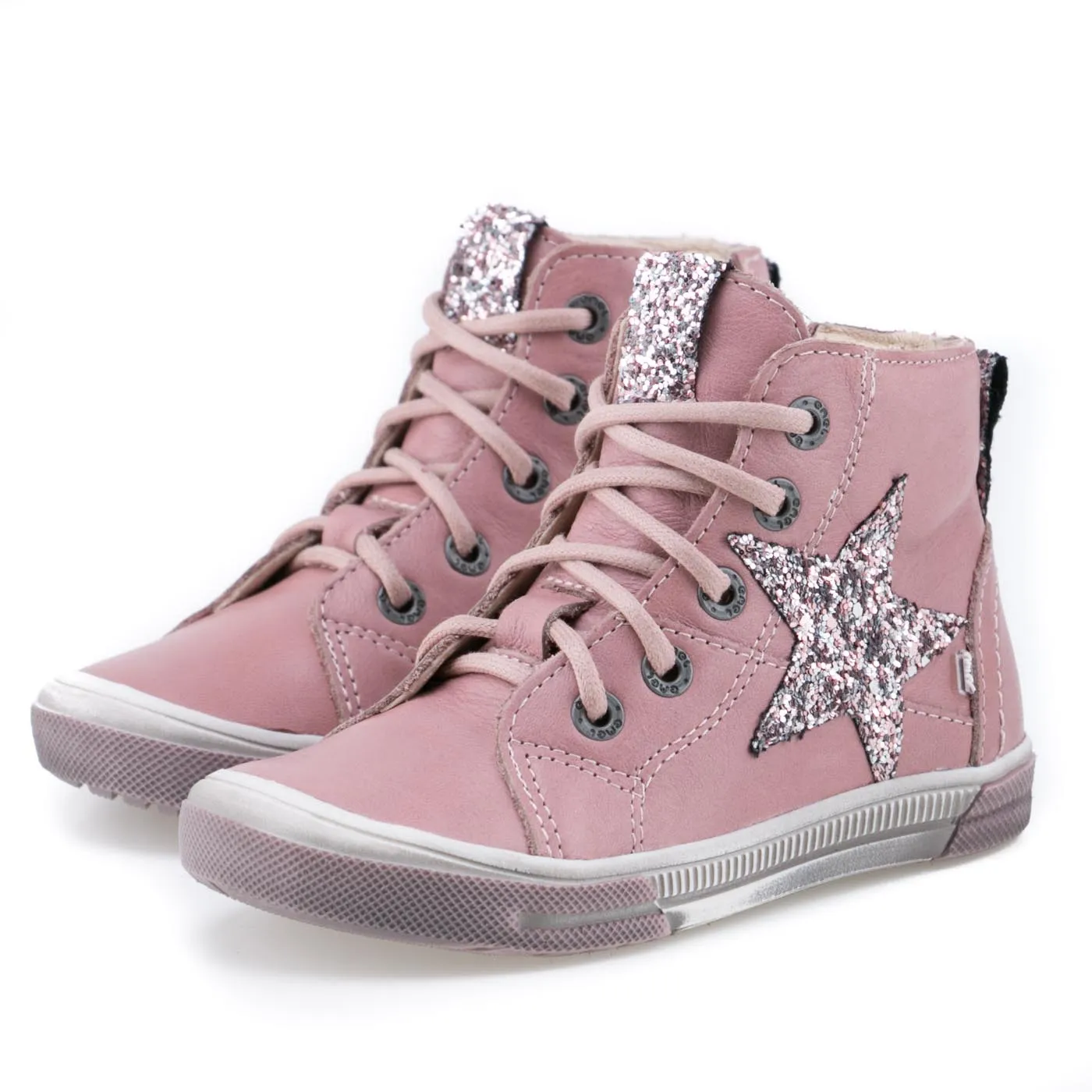 (2250-9) Emel shoes pink star glitter