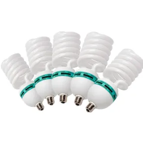 5x Spare 5500K Cool-Running Bulb (E27 Fitting)