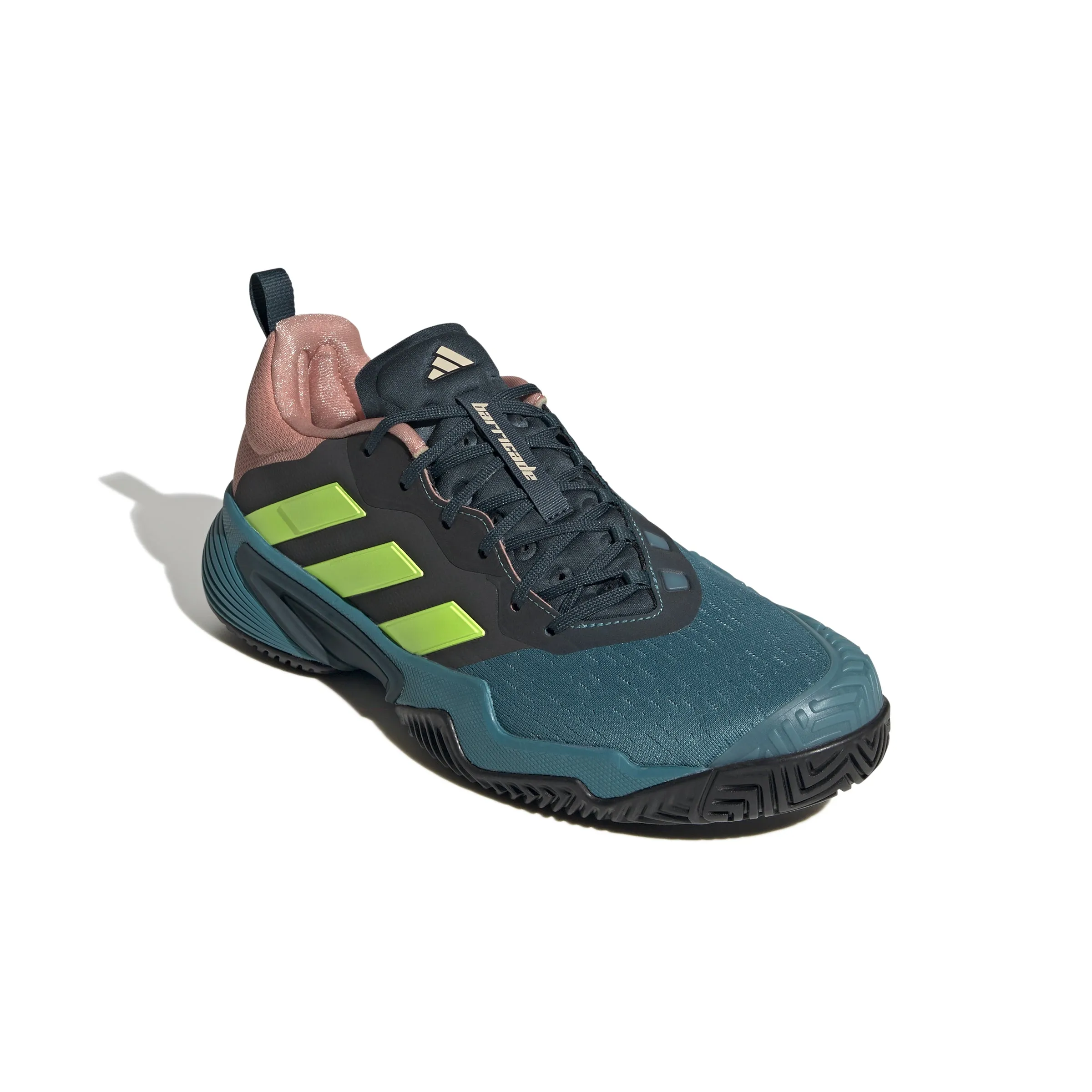 Mens adidas Barricade Tennis Shoes - Arctic Fusion/Lemon IG5718