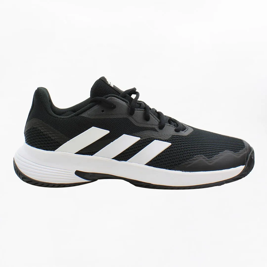 Adidas CourtJam Control Tennis Mens Black Trainers NO BO