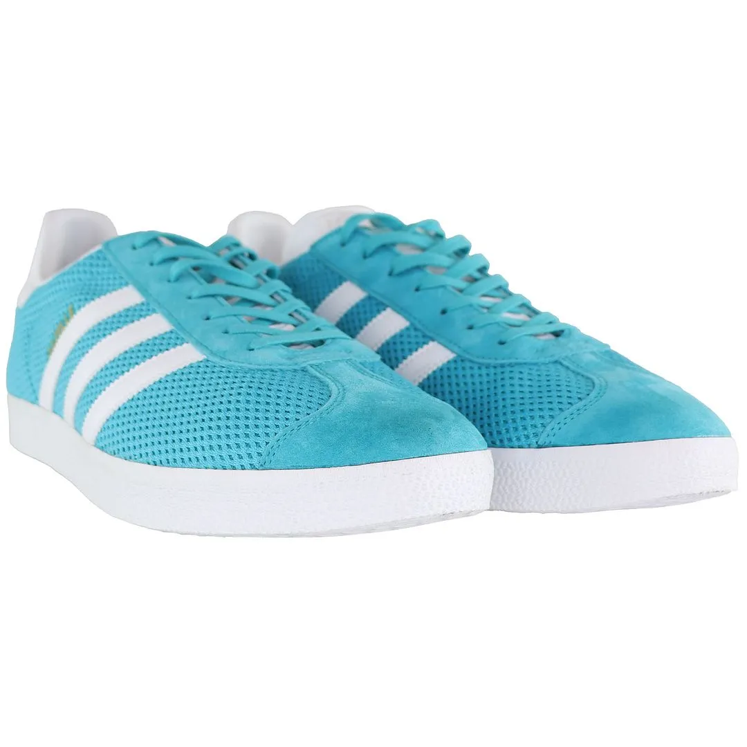 Adidas Gazelle Womens Blue Trainers