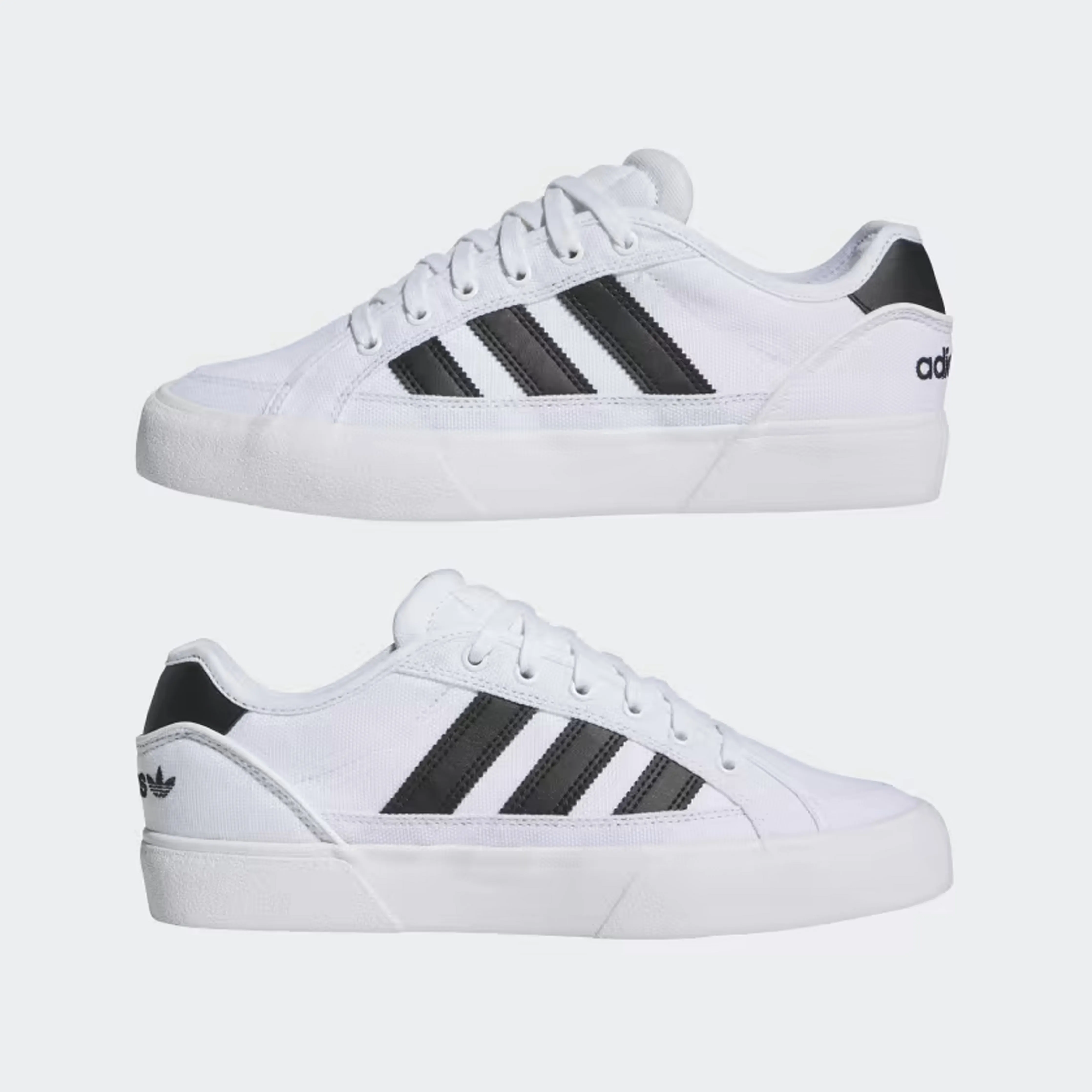 adidas Skateboarding Court TNS Premiere Skate Shoes - Cloud White / Core Black / Gold Metallic