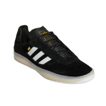 Adidas Skateboarding Lucas Puig Shoes - Core Black/White/Vivid Green