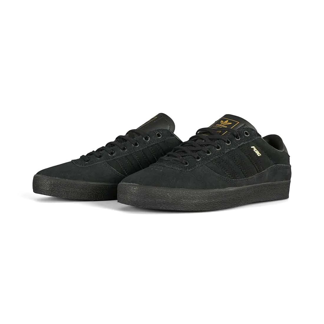 Adidas Skateboarding Puig Indoor Skate Shoes - Core Black/Core Black/Gum