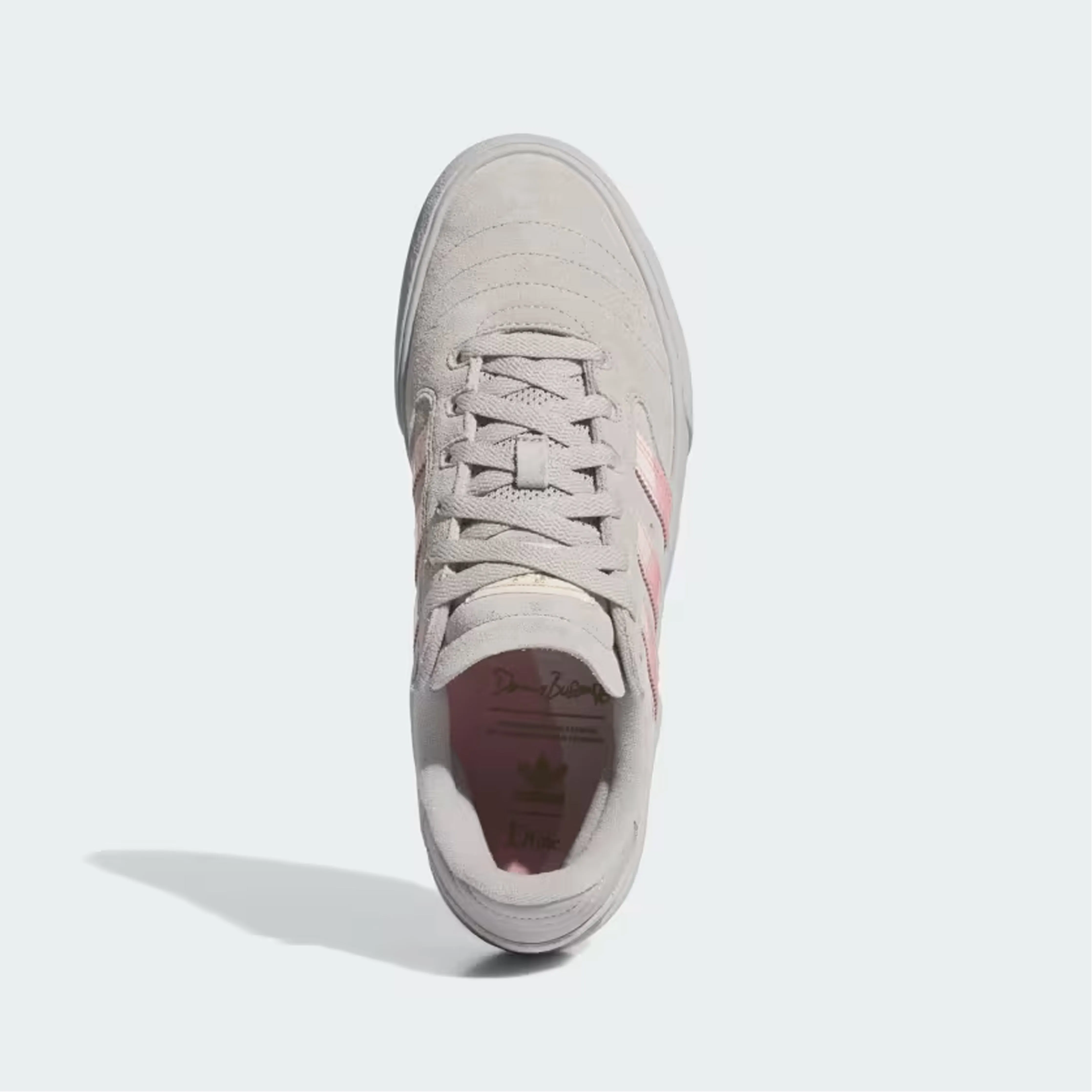 Adidas Skateboarding X Dime Busenitz Vulc II Skate Shoes - Clear Granite / Wonder Mauve / Wonder Quartz