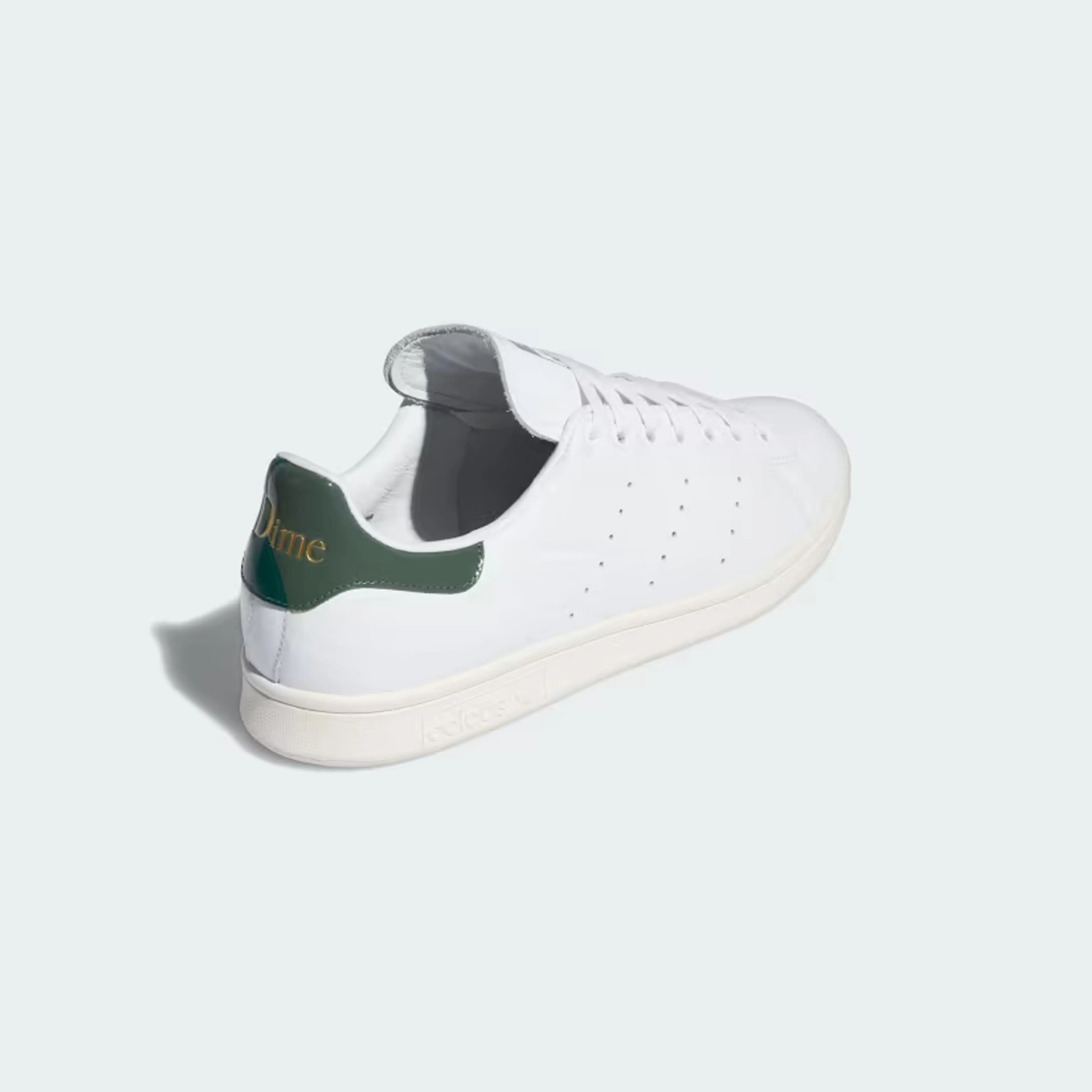 Adidas Skateboarding X Dime Stan Smith Skate Shoes - Cloud White / Collegiate Green / Green Oxide