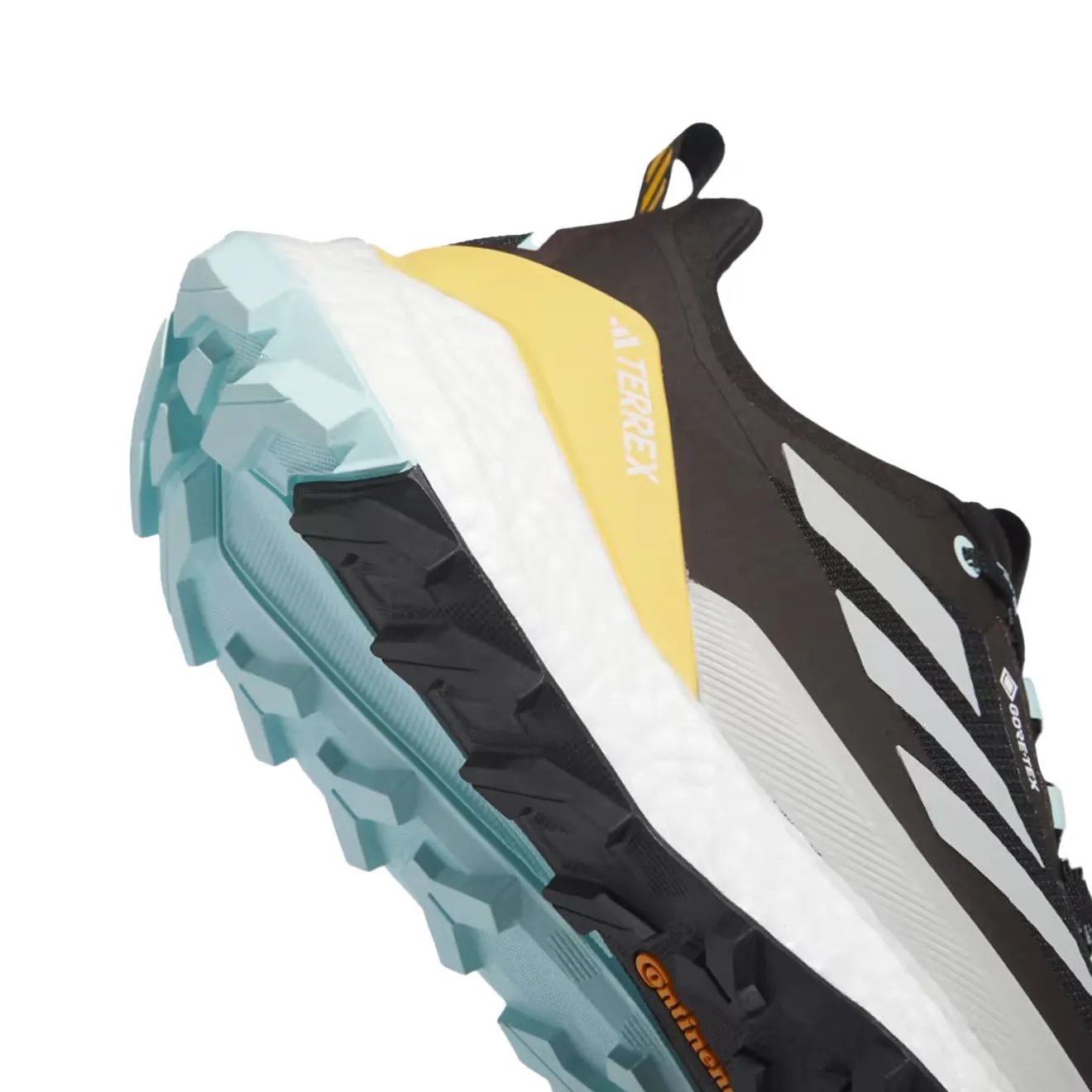 Adidas Terrex Free Hiker 2.0 Low Gore-Tex Hiking Shoes Core Black / Wonder Silver / Semi Flash Aqua