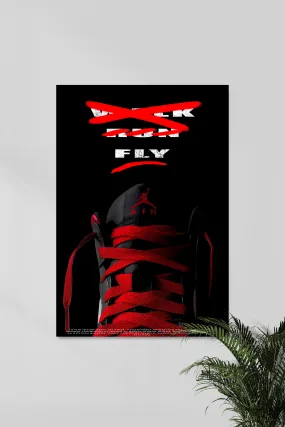 Air Jordan 1 Mid Alternate Bred | RETRO #09 | NIKE | Shoe Poster