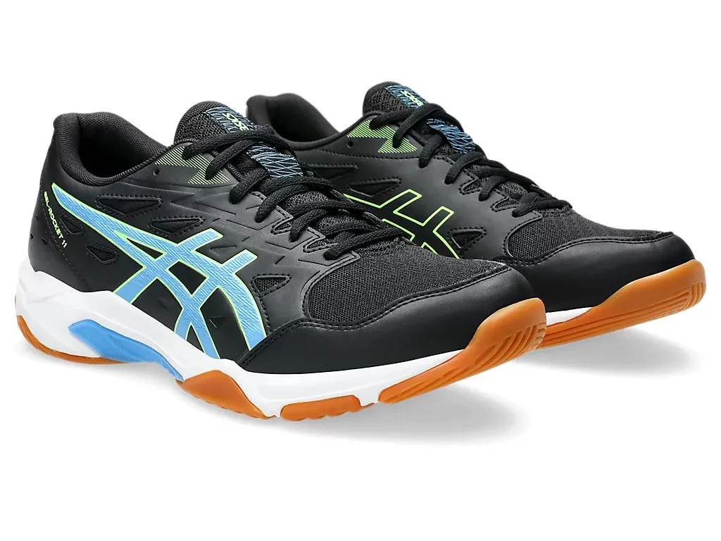 Asics Gel Rocket 11 Badminton Shoe | Black/Waterscape