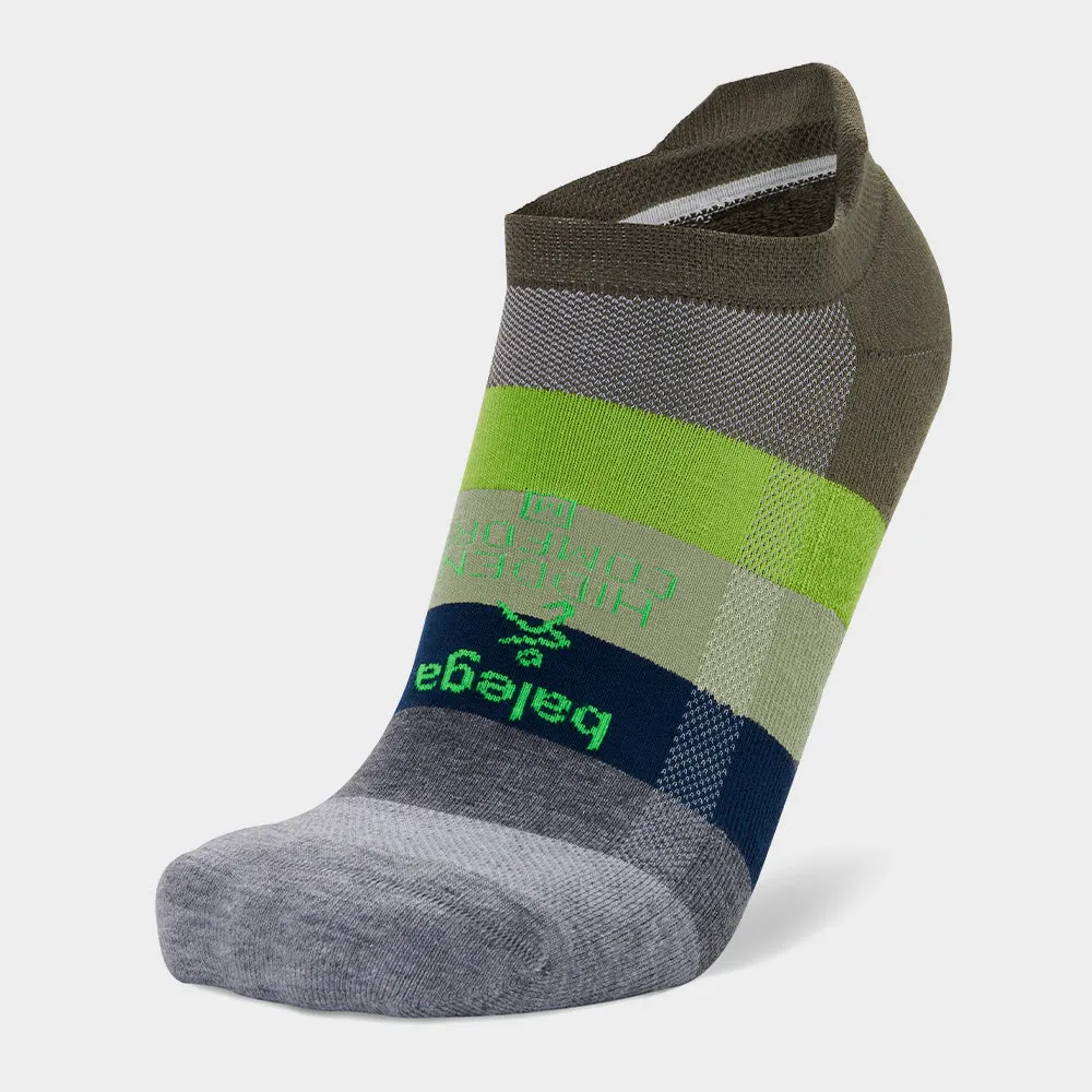 Balega Unisex Hidden Comfort Running Sock Grey/Multi _ 180797 _ Grey