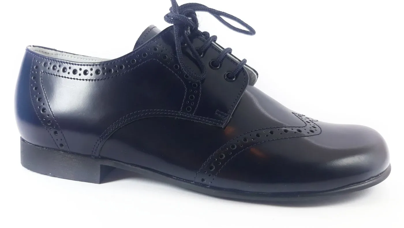 Beberlis Navy Design Dress Shoes