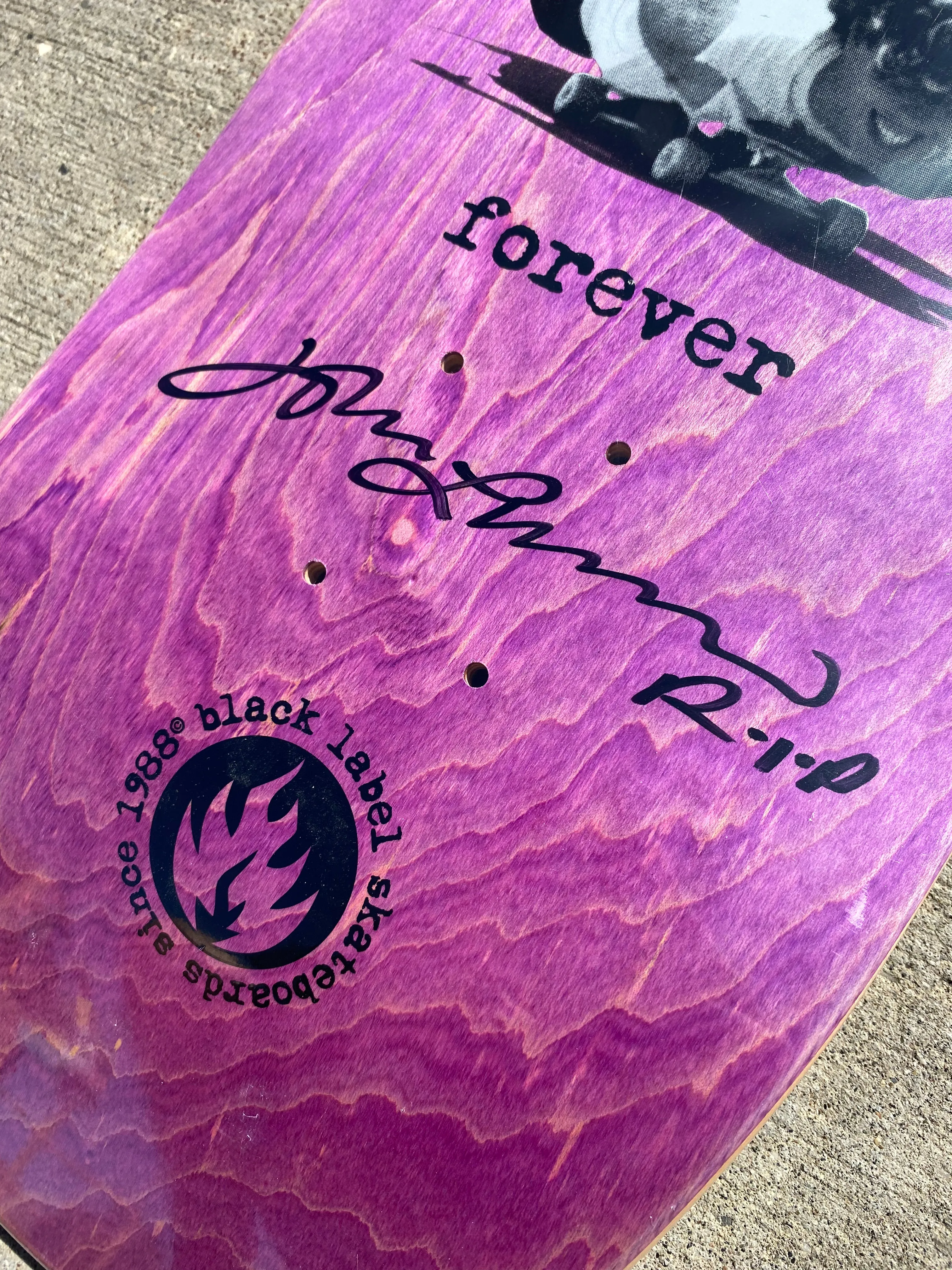 BLACK LABEL JEFF GROSSO X JOHN LUCERO HOF SIGNED DECK