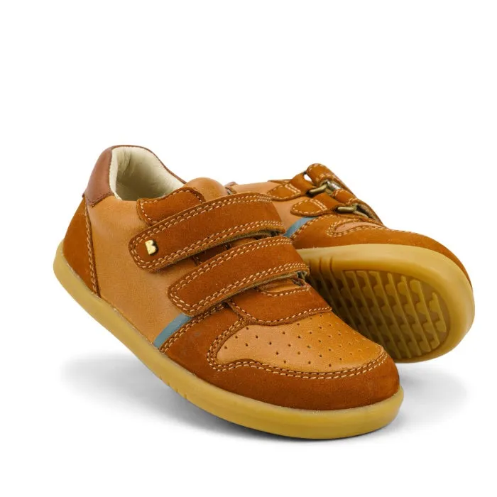 Bobux Kids IWalk IW Riley Sneaker Caramel Tan 638112