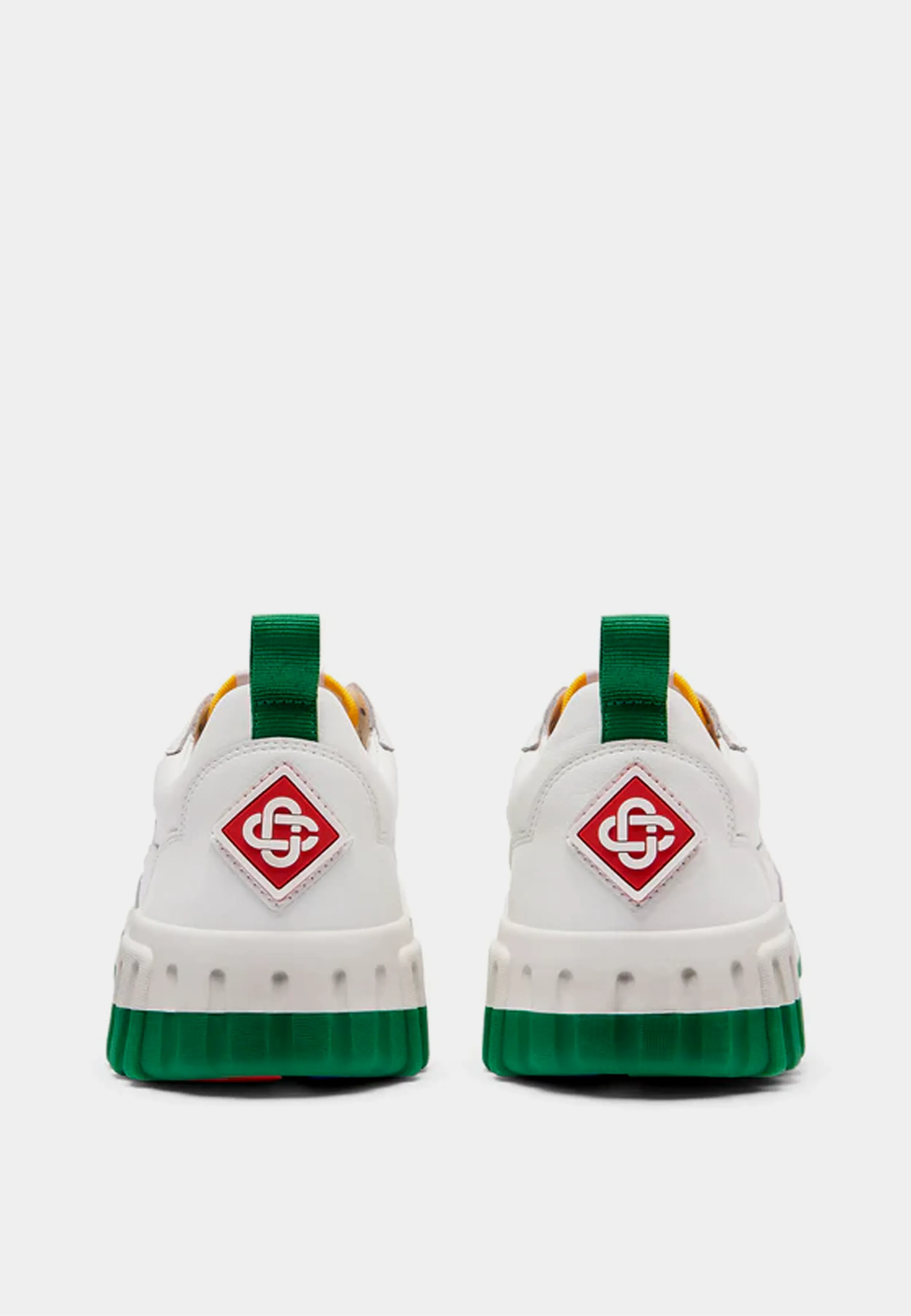 Casablanca Tennis Court Sneaker White Green