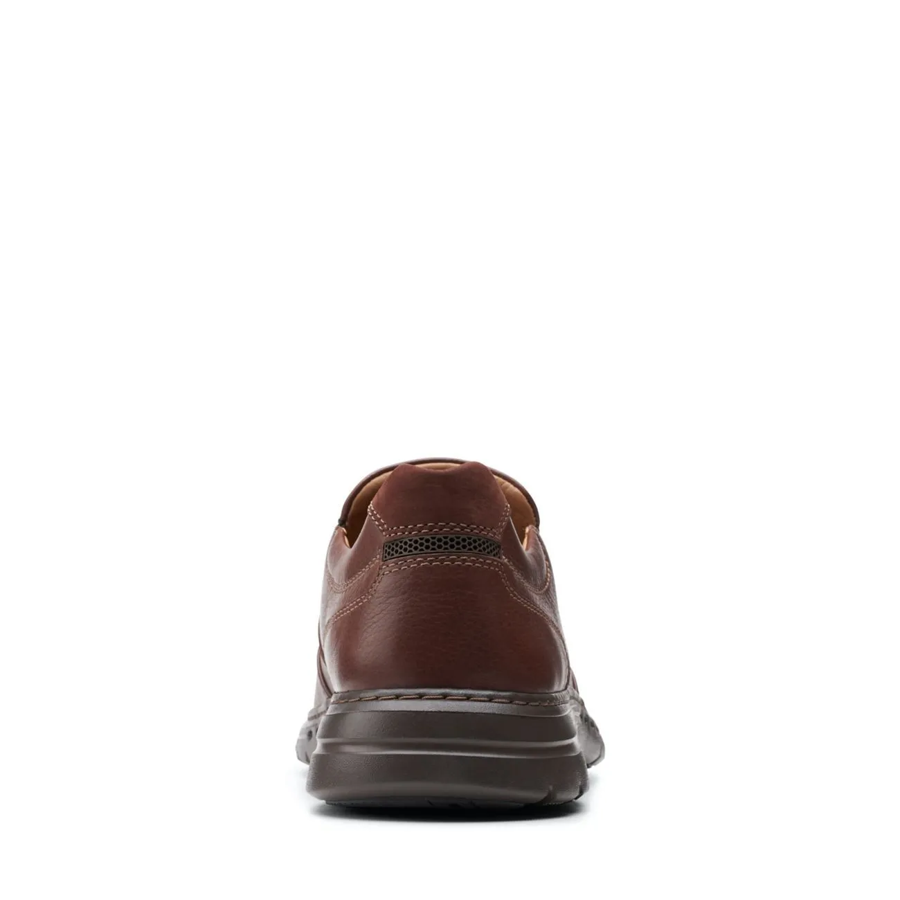 Clarks Un Brawley Step Mahogany Leather