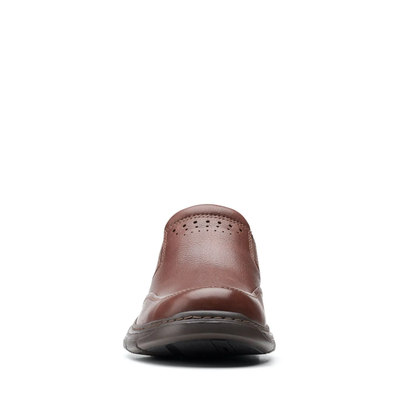 Clarks Un Brawley Step Mahogany Leather