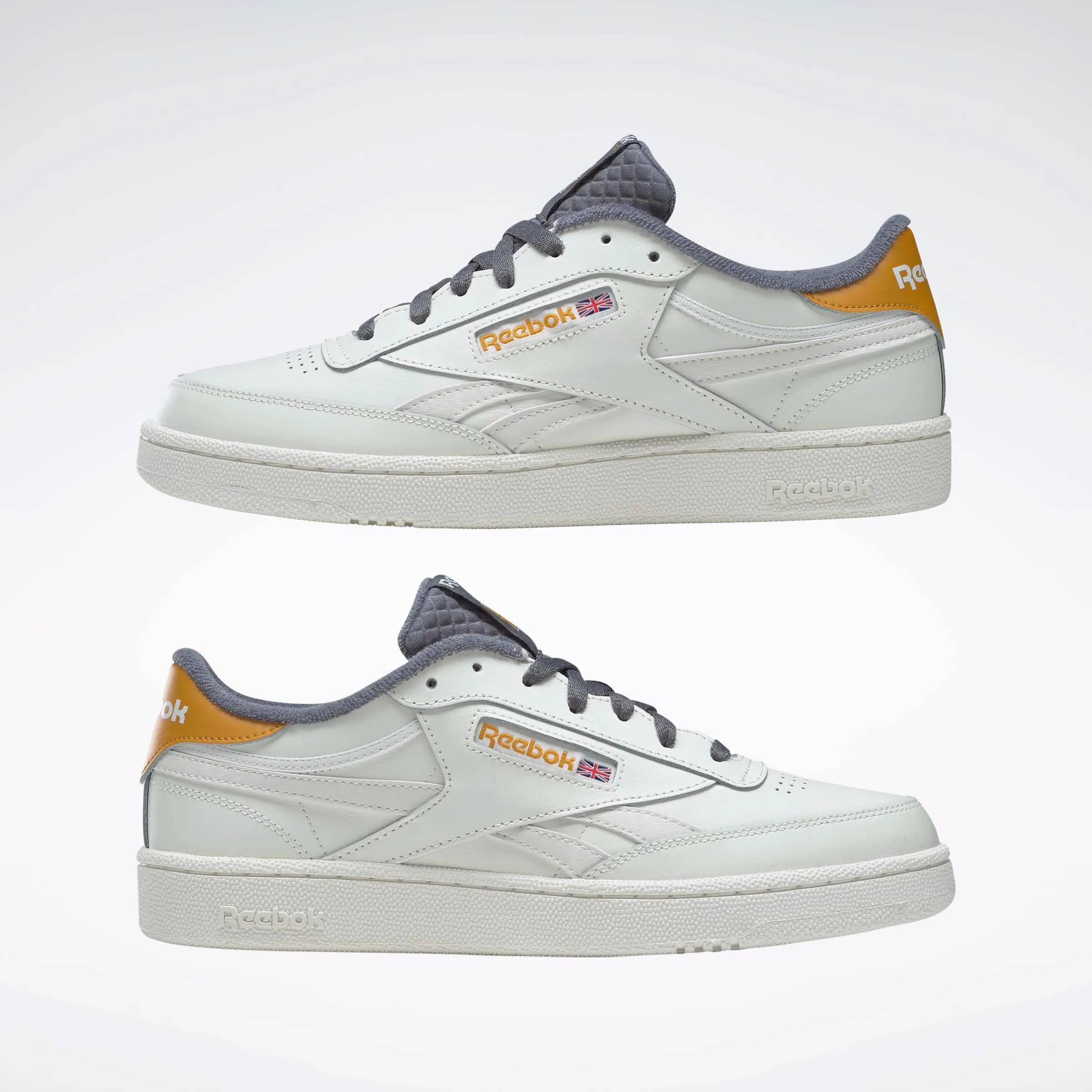 Club C Revenge Shoes Chalk/Pure Grey 6/Bright Ochre