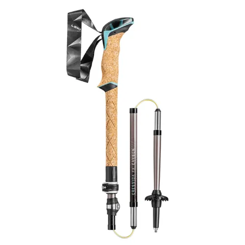 Cressida FX Carbon Trekking Poles by LEKI