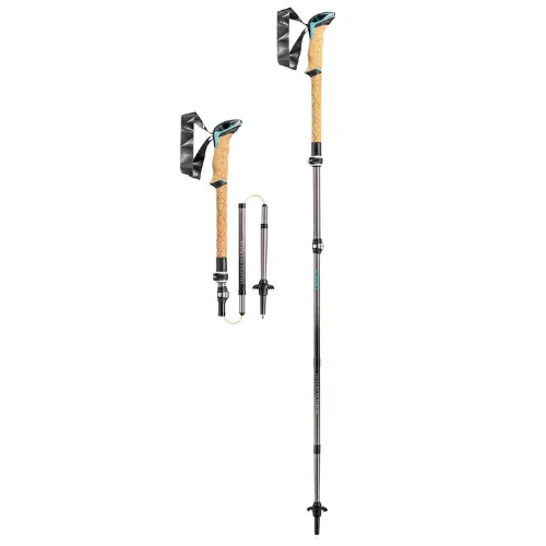 Cressida FX Carbon Trekking Poles by LEKI