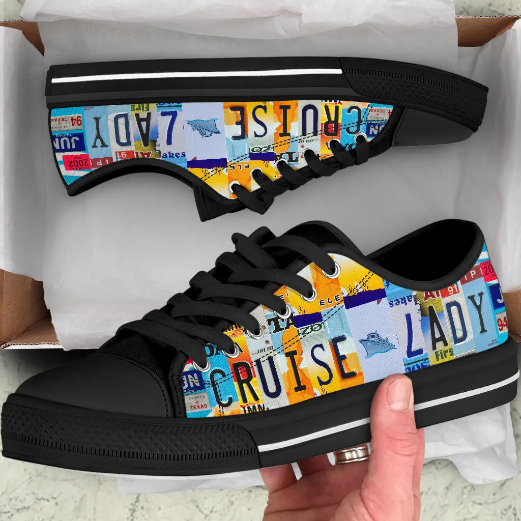 Cruise Lady License Plate Shoes