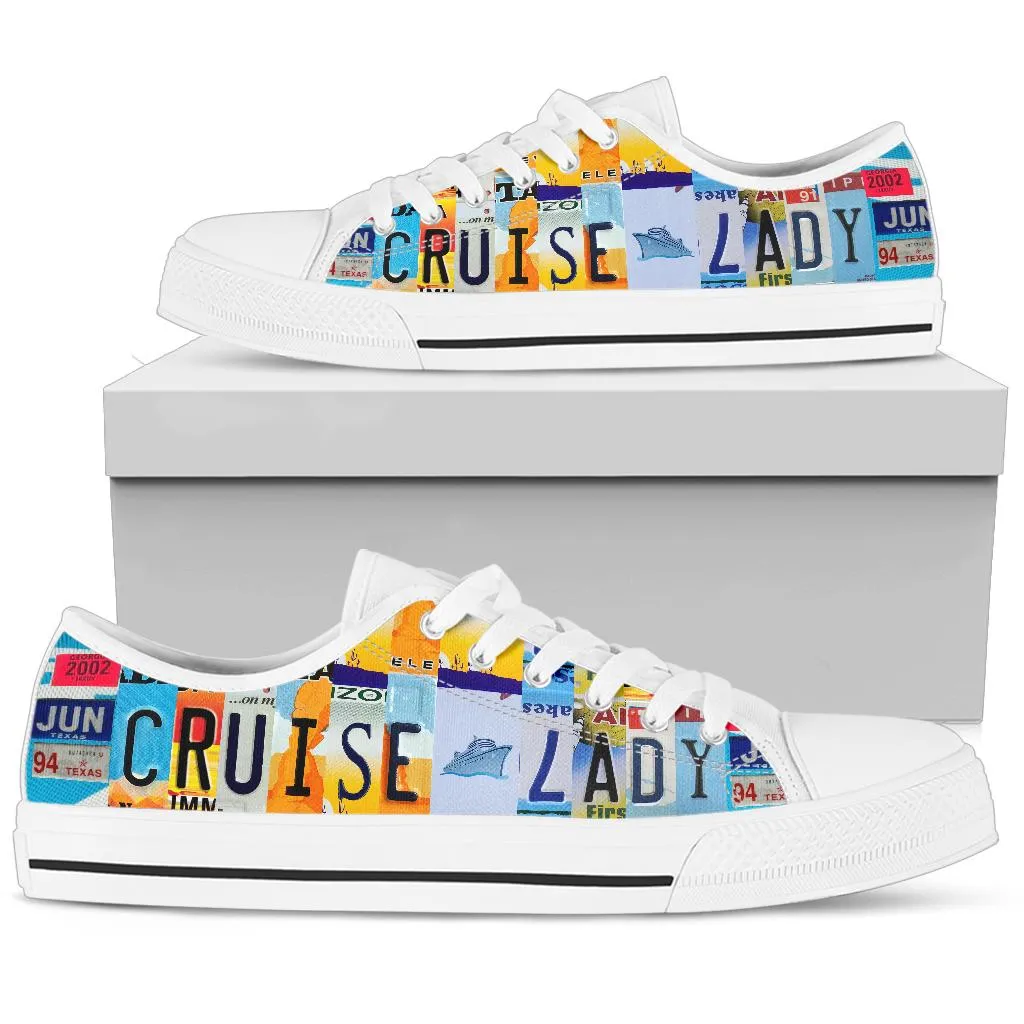 Cruise Lady License Plate Shoes