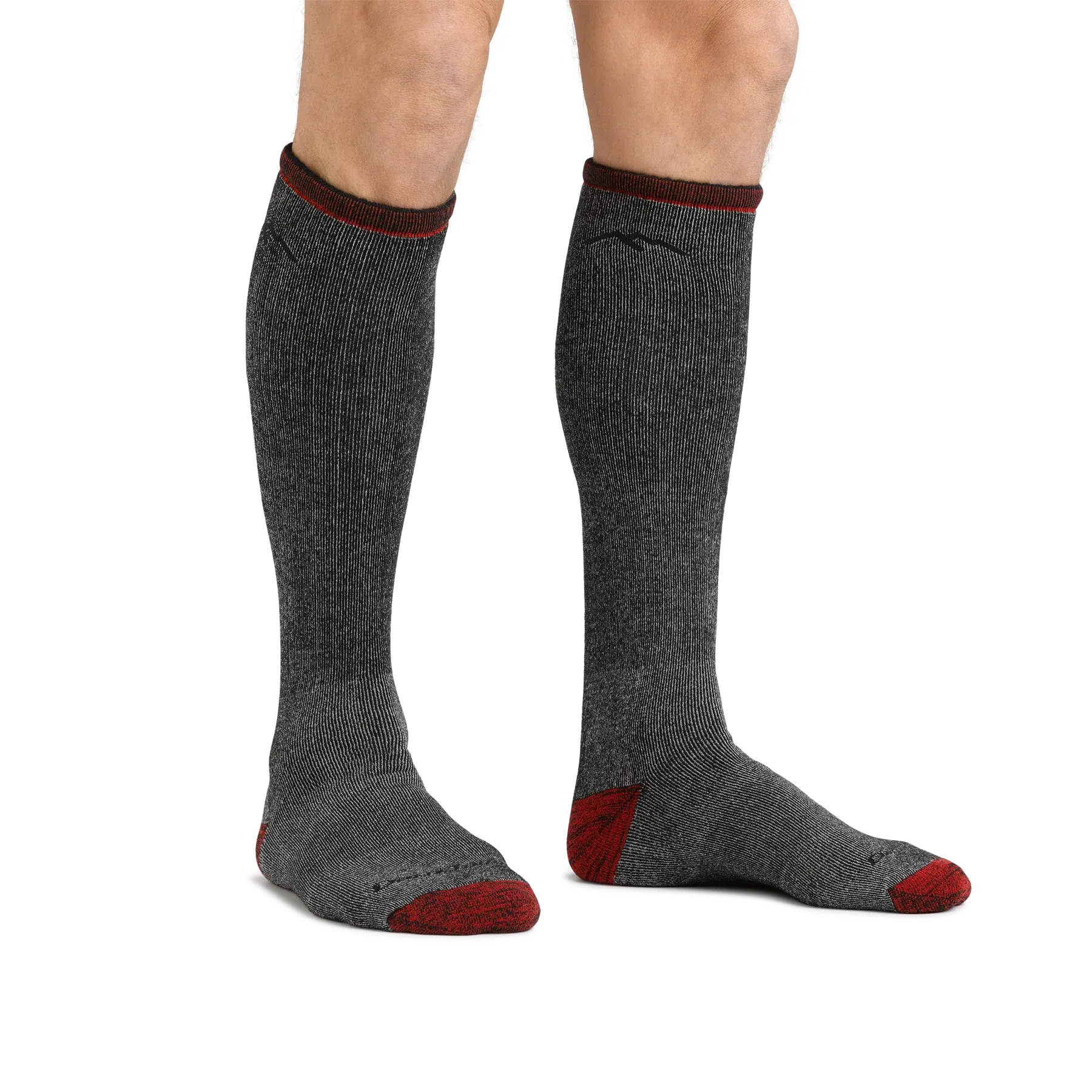 Darn Tough 1955 Men's Mountaineering Over-the-Calf Heavyweight Hiking Sock - Smoke