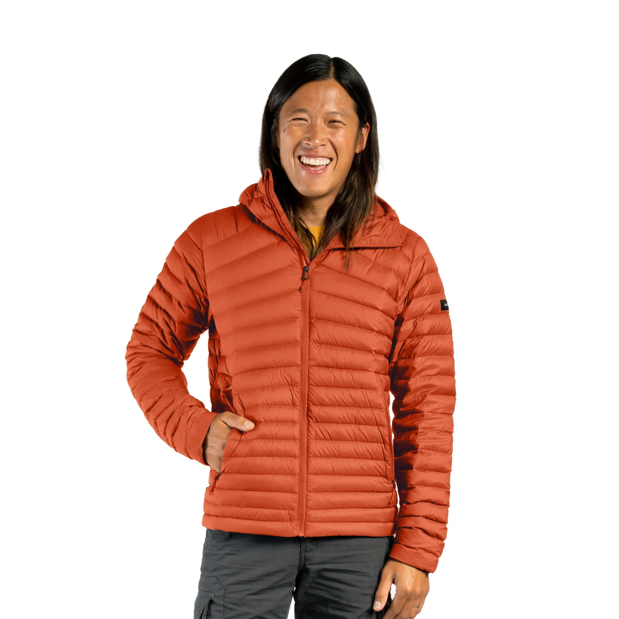 Forclaz Men's MT100 Hooded Down Puffer Jacket