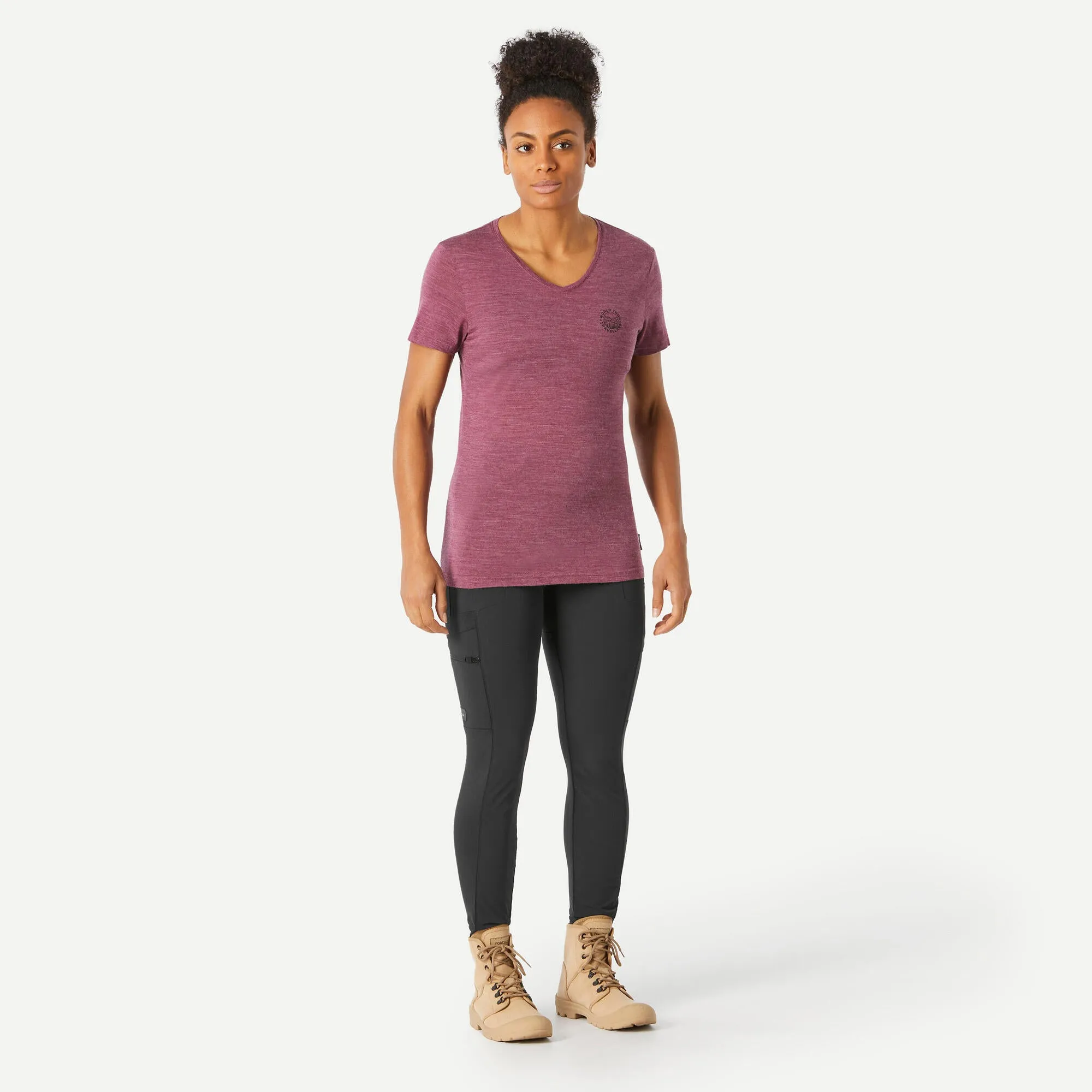 Forclaz Women's Travel 500 Merino Wool T-Shirt