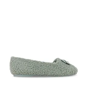 Grosby Womens Snuggly Comfortable Home Slippers Sage