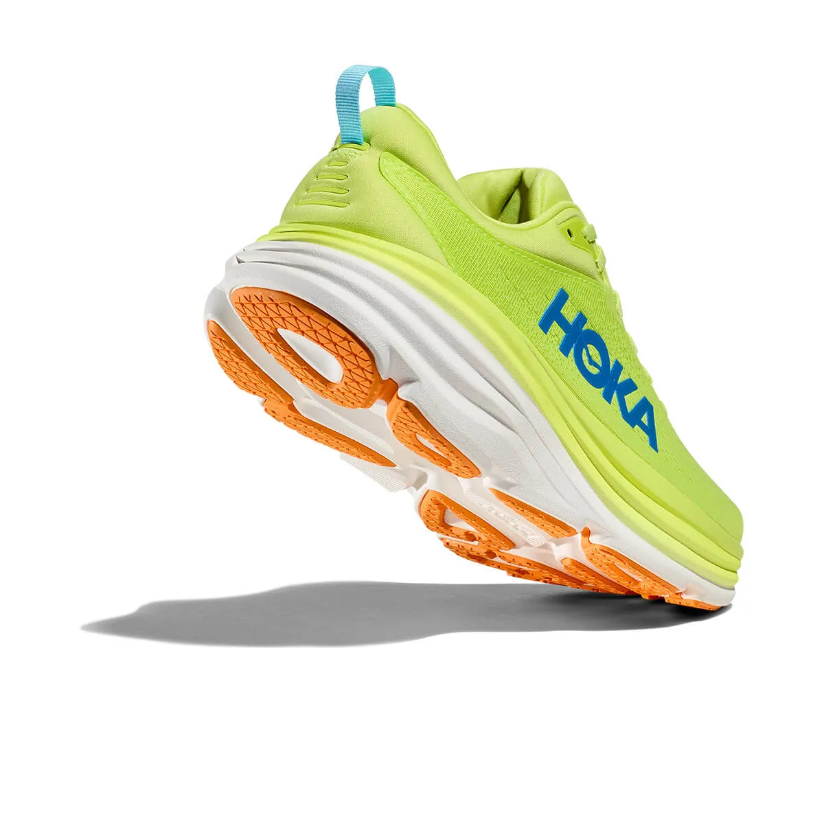 Hoka Bondi 8 Mens | Lettuce / Solar Flare