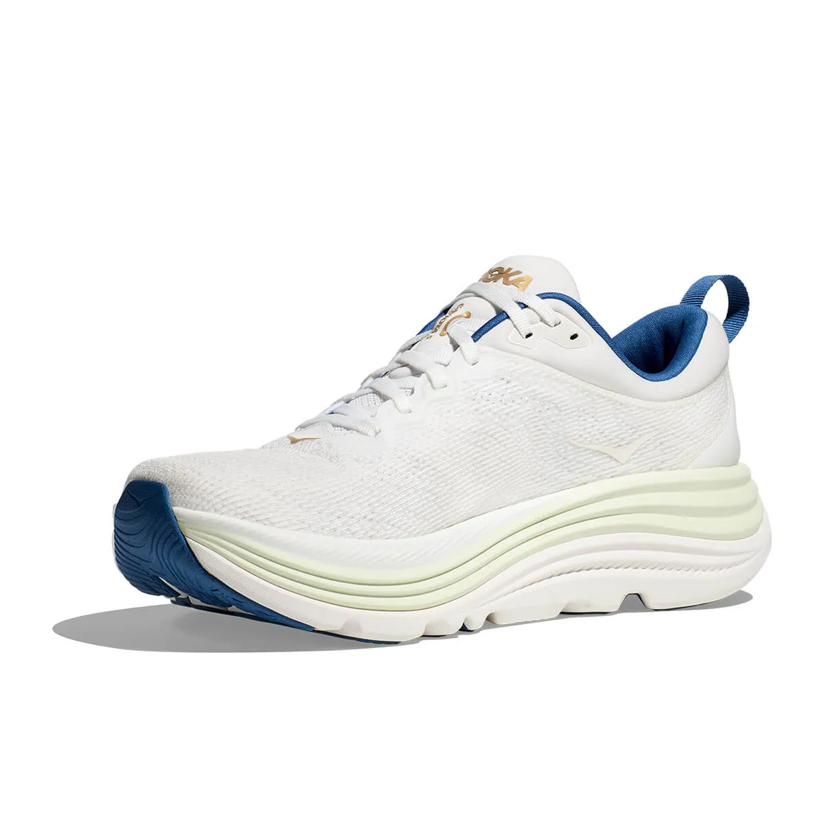 Hoka Gaviota 5 Mens | Frost / Gold