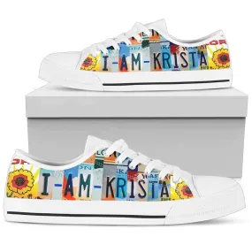 I Am Krista Custom Low Top