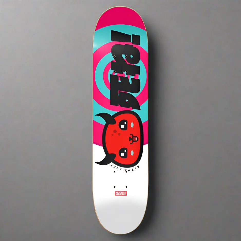 Karma Ace: Die! - Custom Skateboard