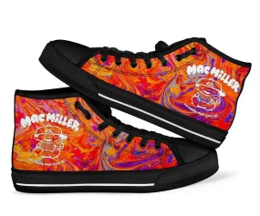 Mac Miller Swirl High Top Shoes