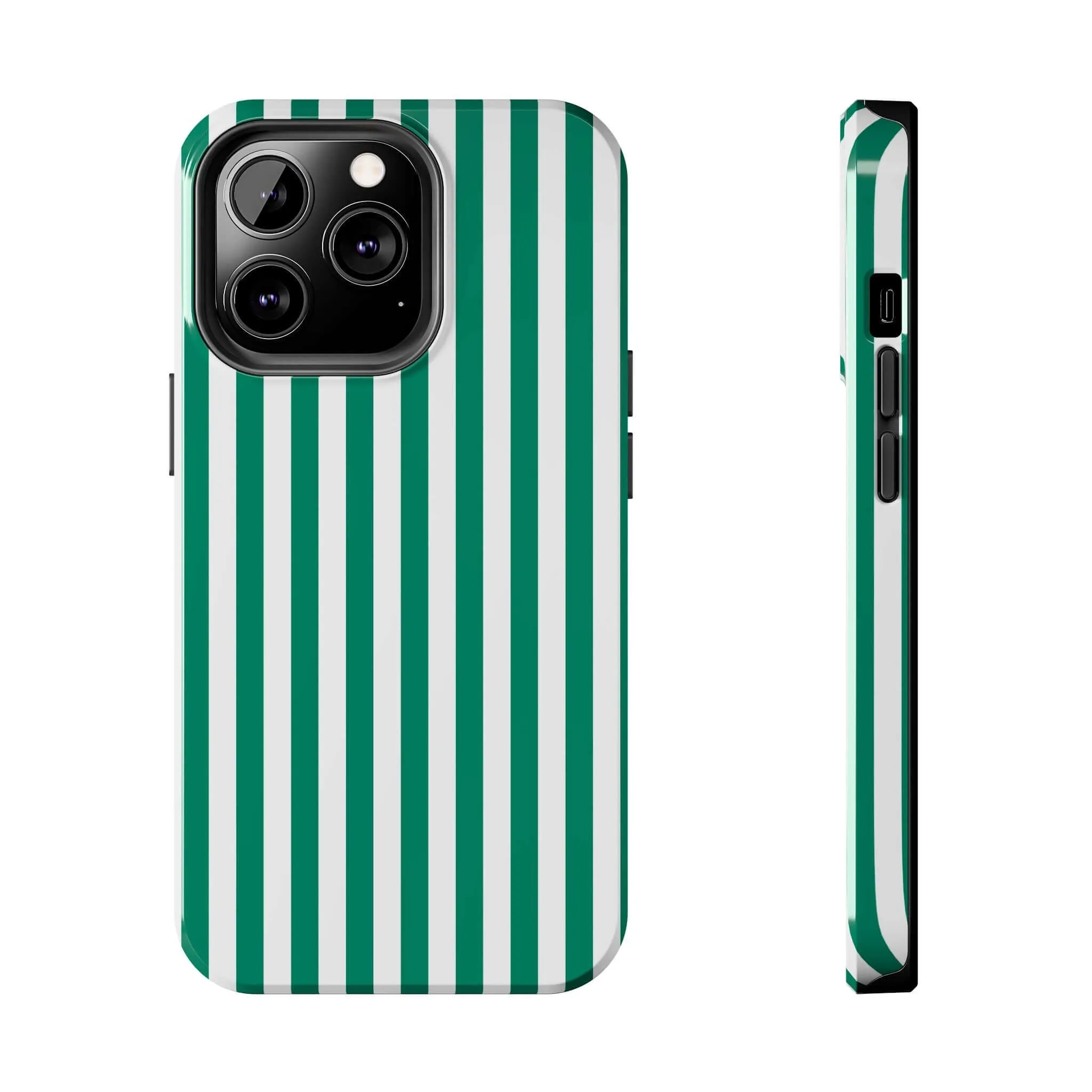 Match Day | Green Stripe Case