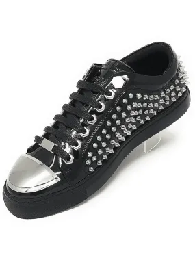 Men's Fashion Sneakers R. Spike Black