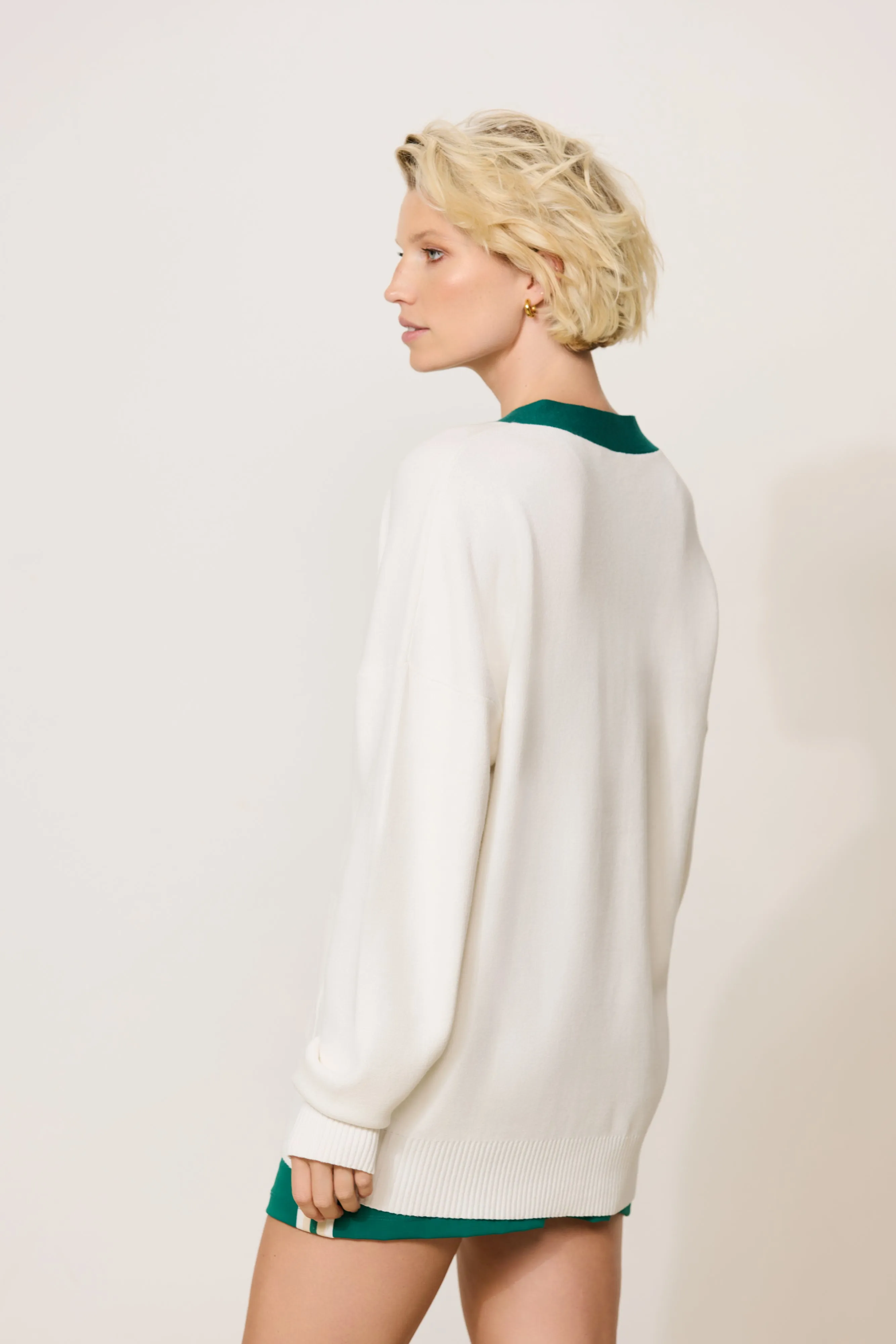 OLLY Knitted Cardigan - Marshmellow