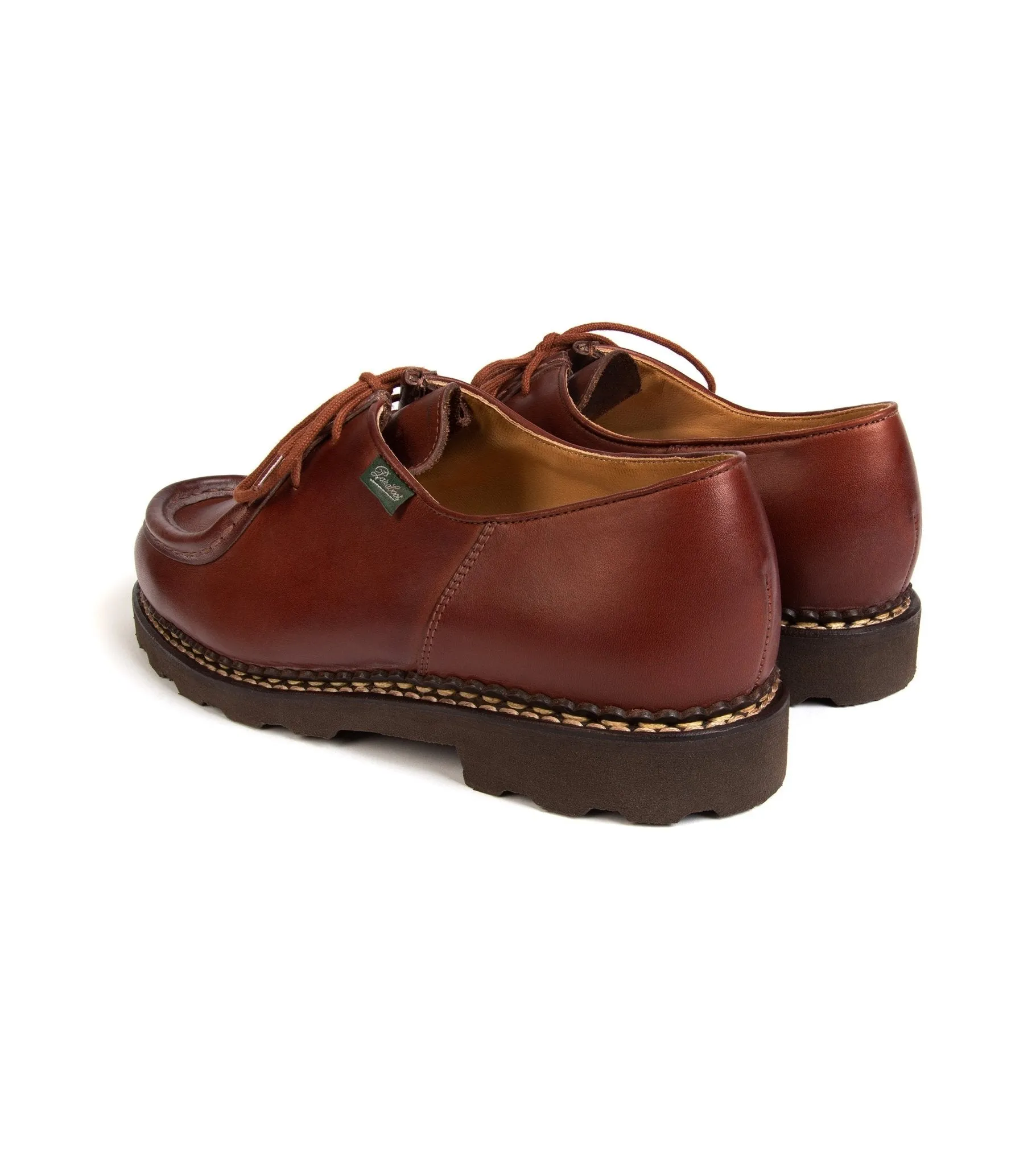 Paraboot Michael Leather Shoe: Marron