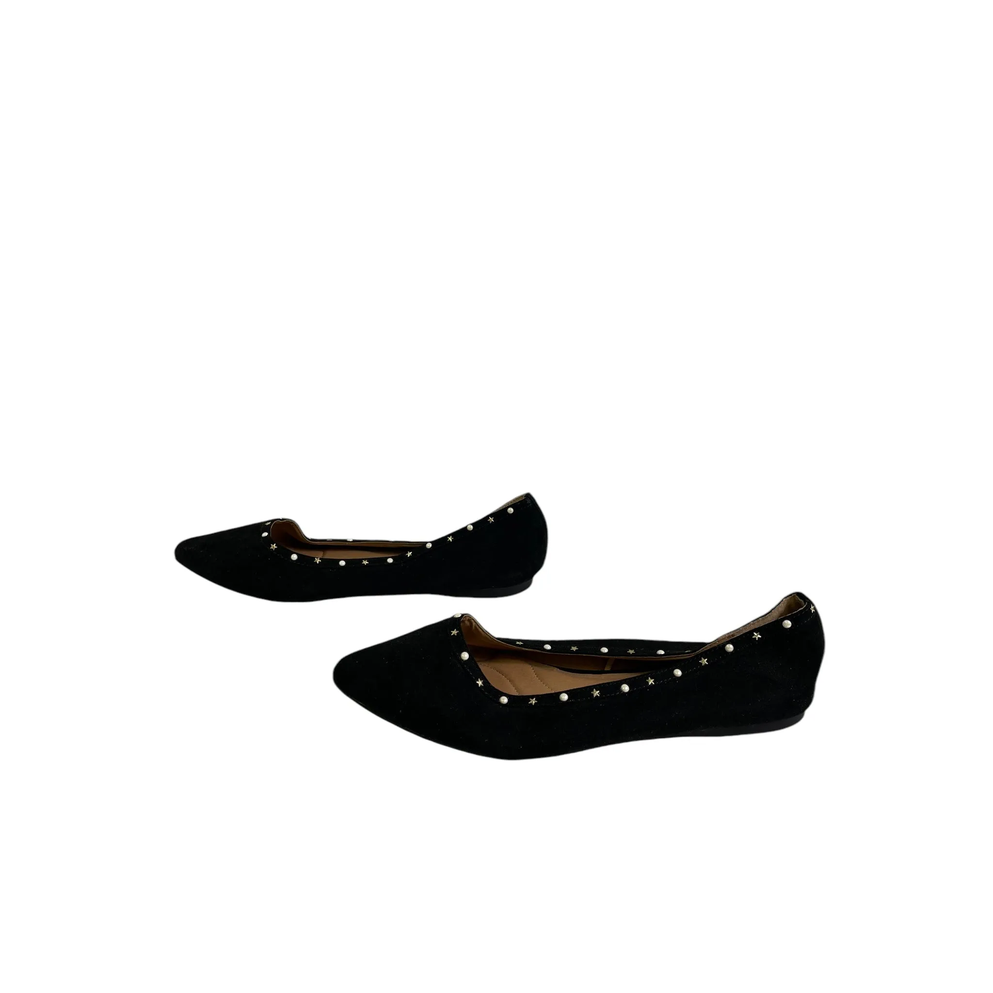 Shoes Flats By Lane Bryant In Black, Size:12