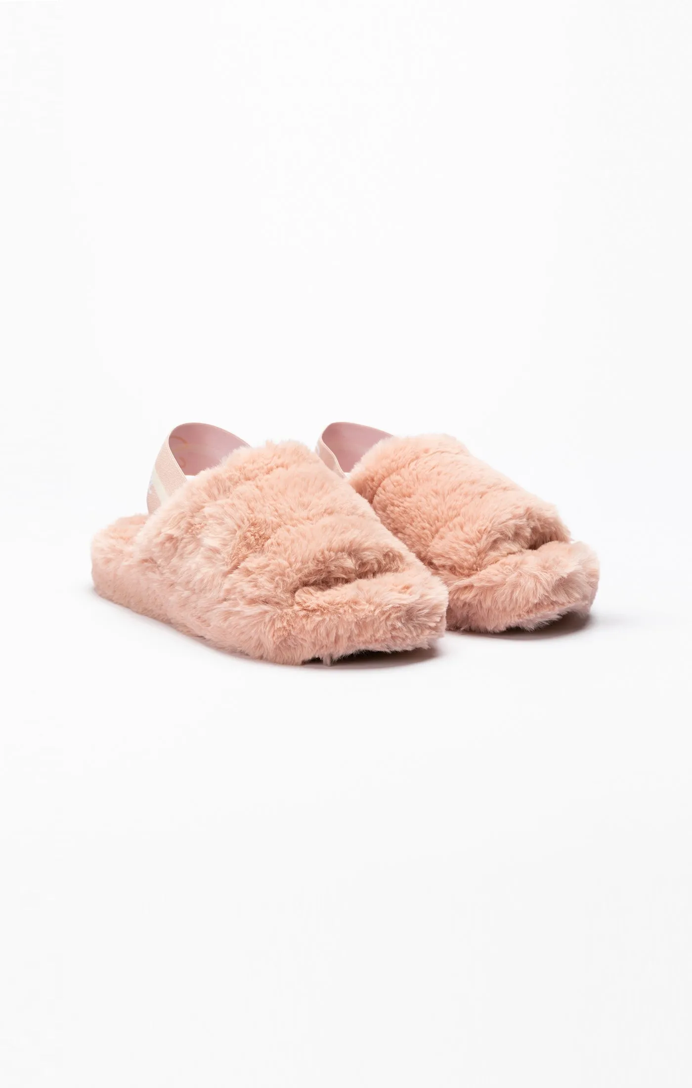 SikSilk Plush Slides - Pink