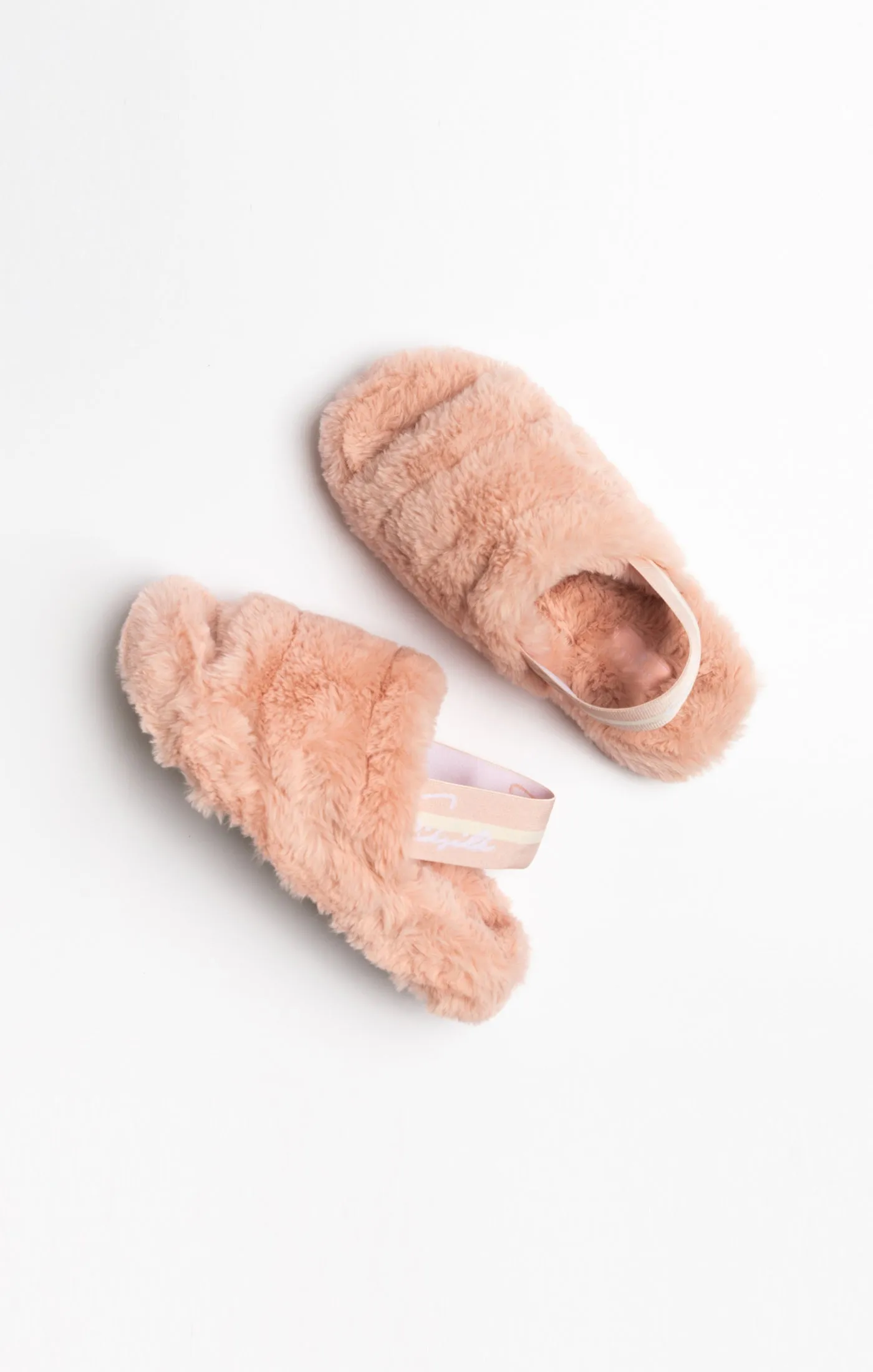 SikSilk Plush Slides - Pink