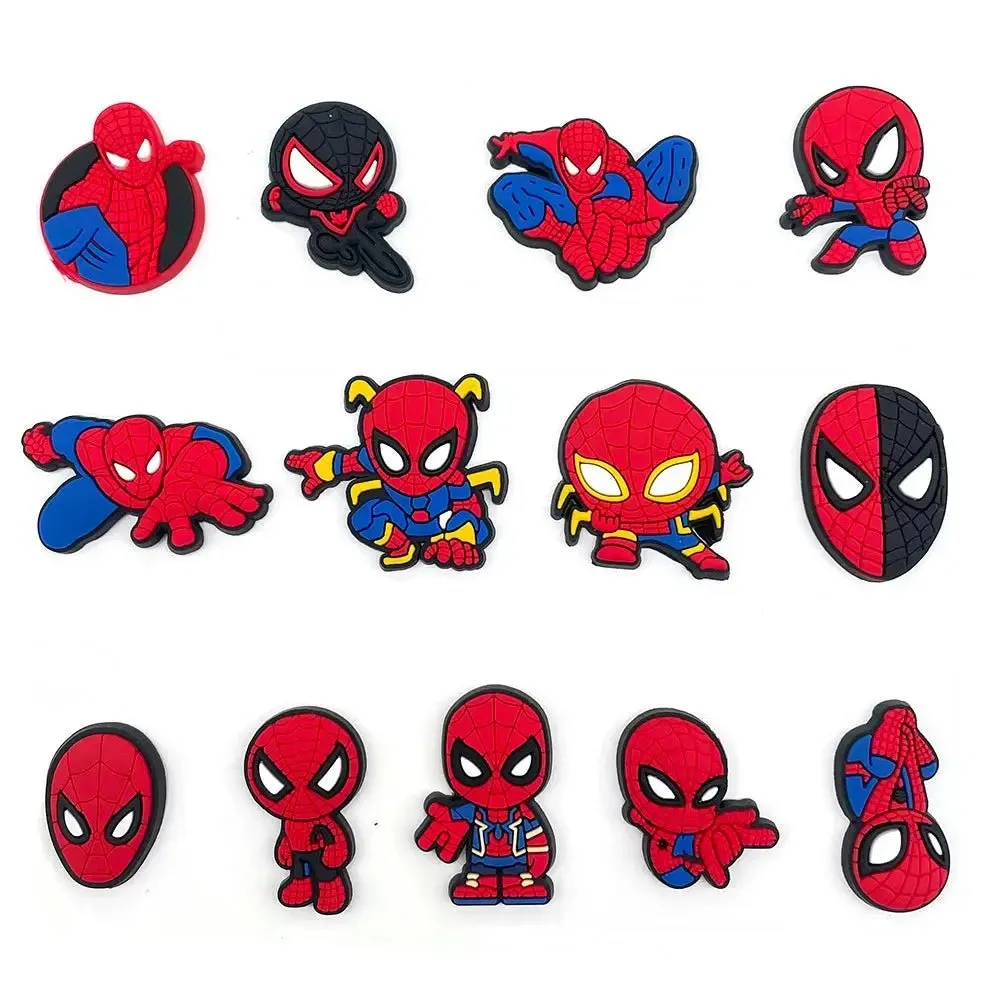 Spider Croc Jibs - 13Pc Superhero Charms