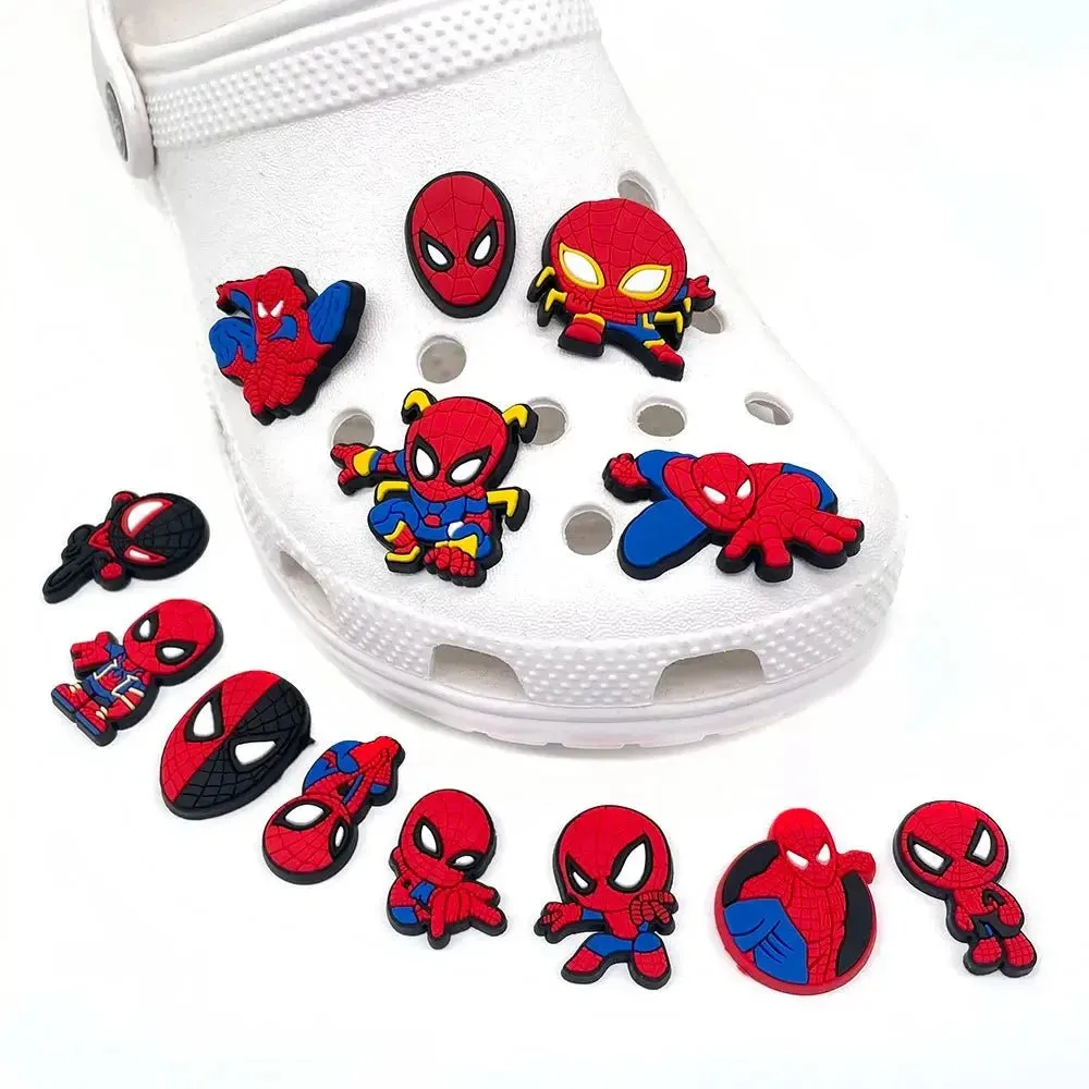 Spider Croc Jibs - 13Pc Superhero Charms