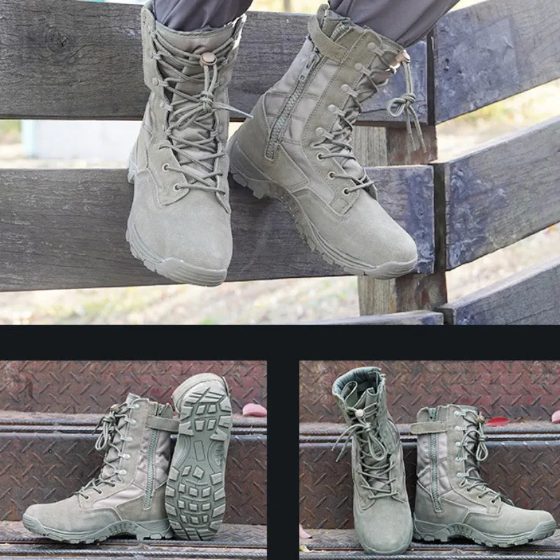 Tactical Desert Lightweight Training High Top Men's Boots