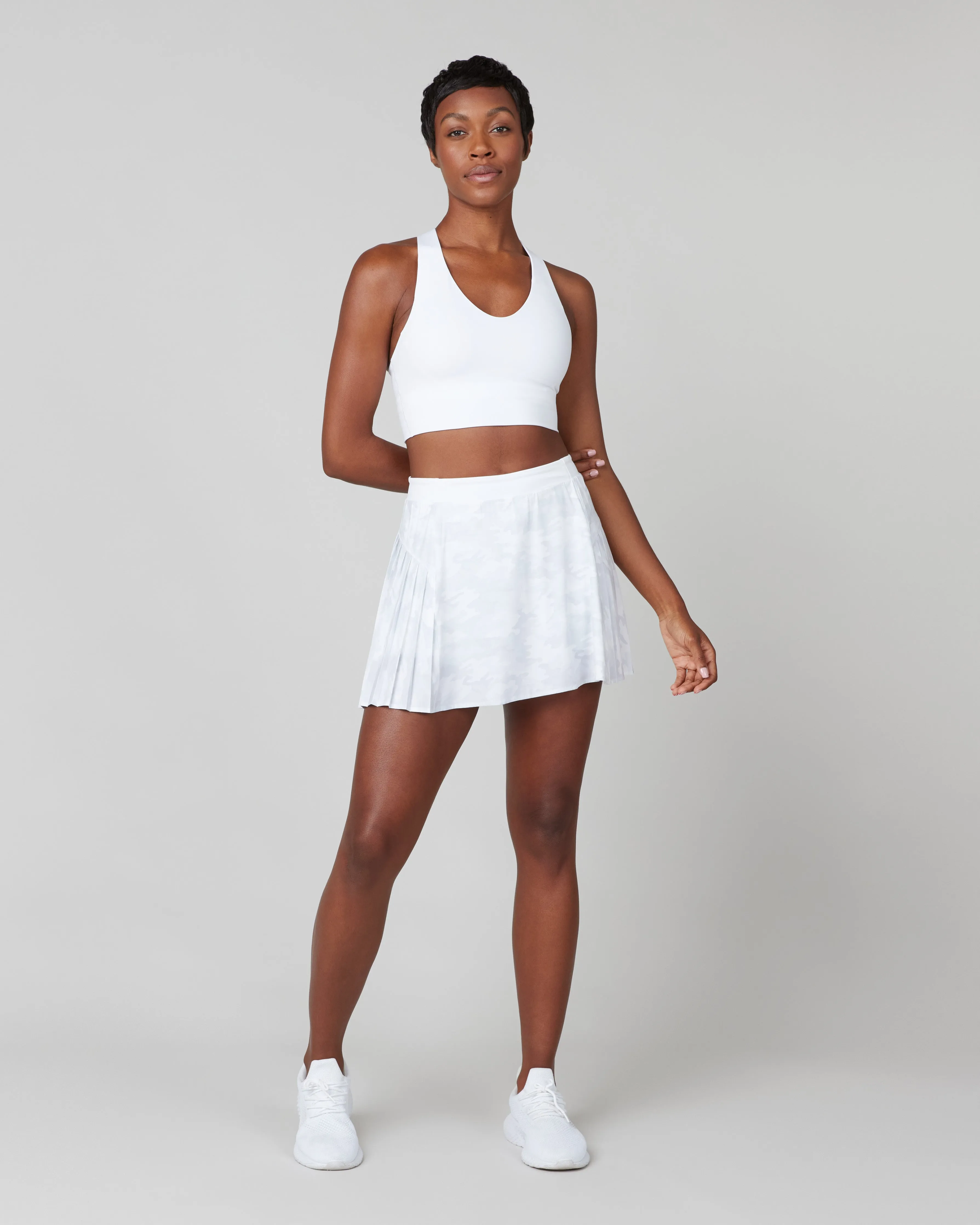 The Get Moving Pleated 14" Skort