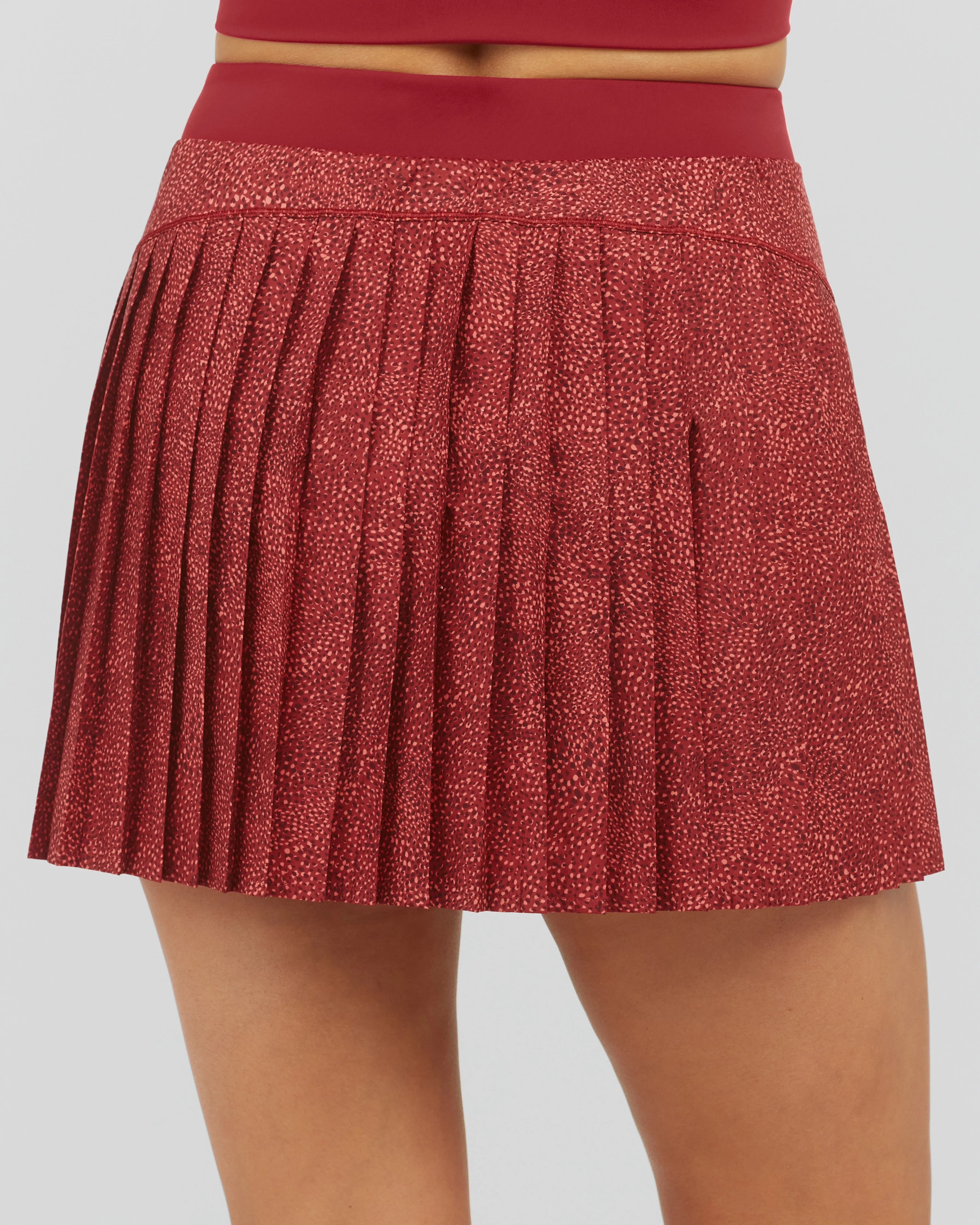 The Get Moving Pleated 14" Skort