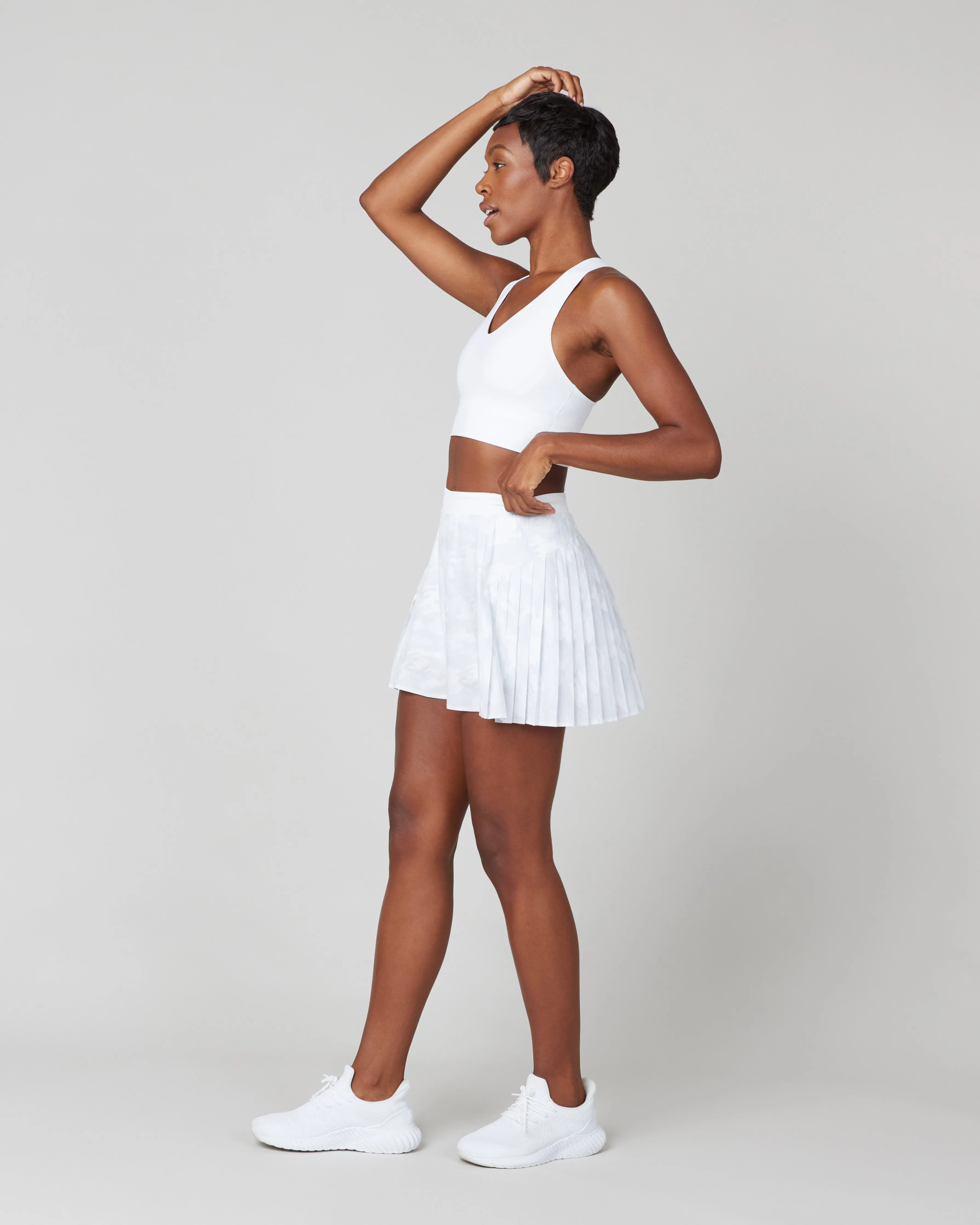 The Get Moving Pleated 14" Skort