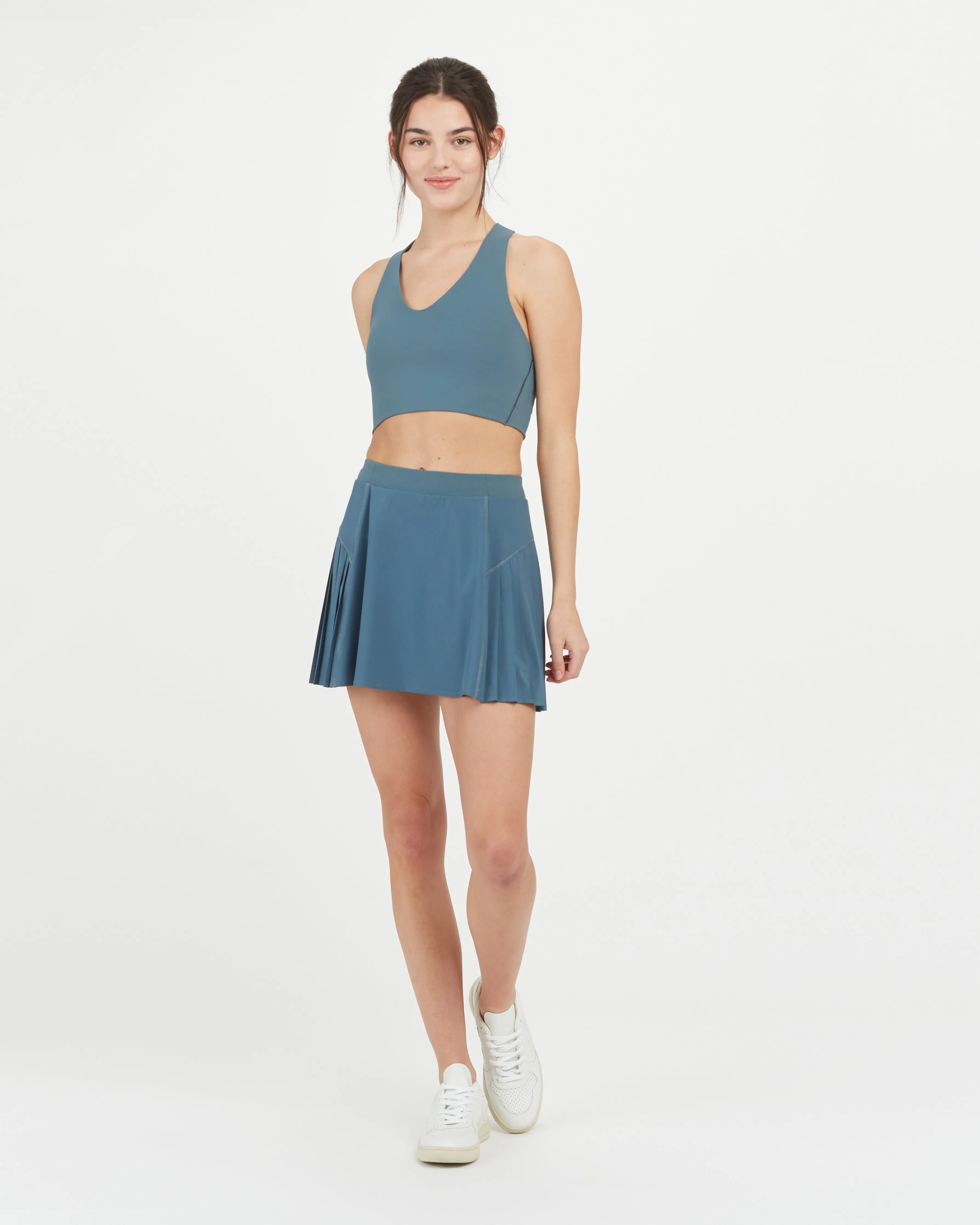 The Get Moving Pleated 14" Skort