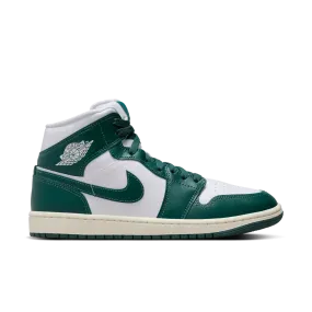 Women's Air Jordan 1 Mid Oxidized Green