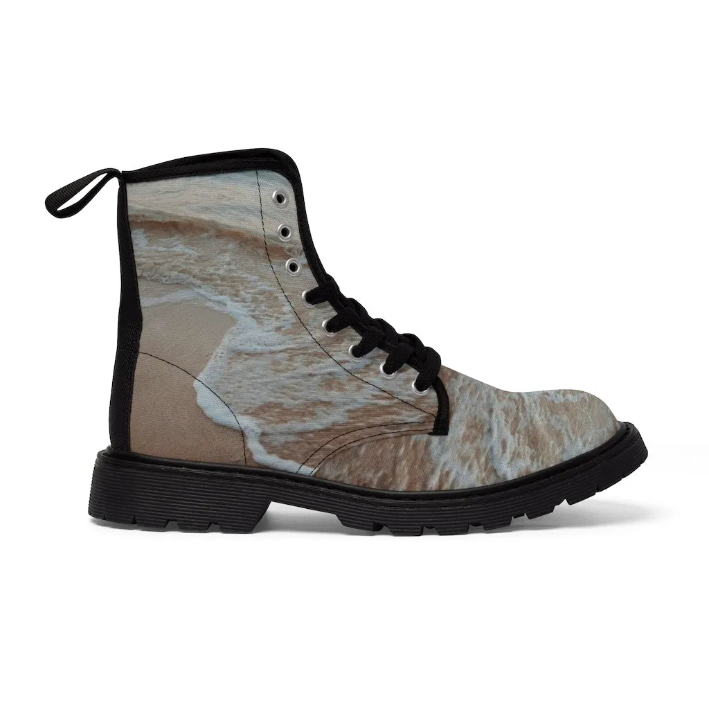 Women's Canvas Boots sea